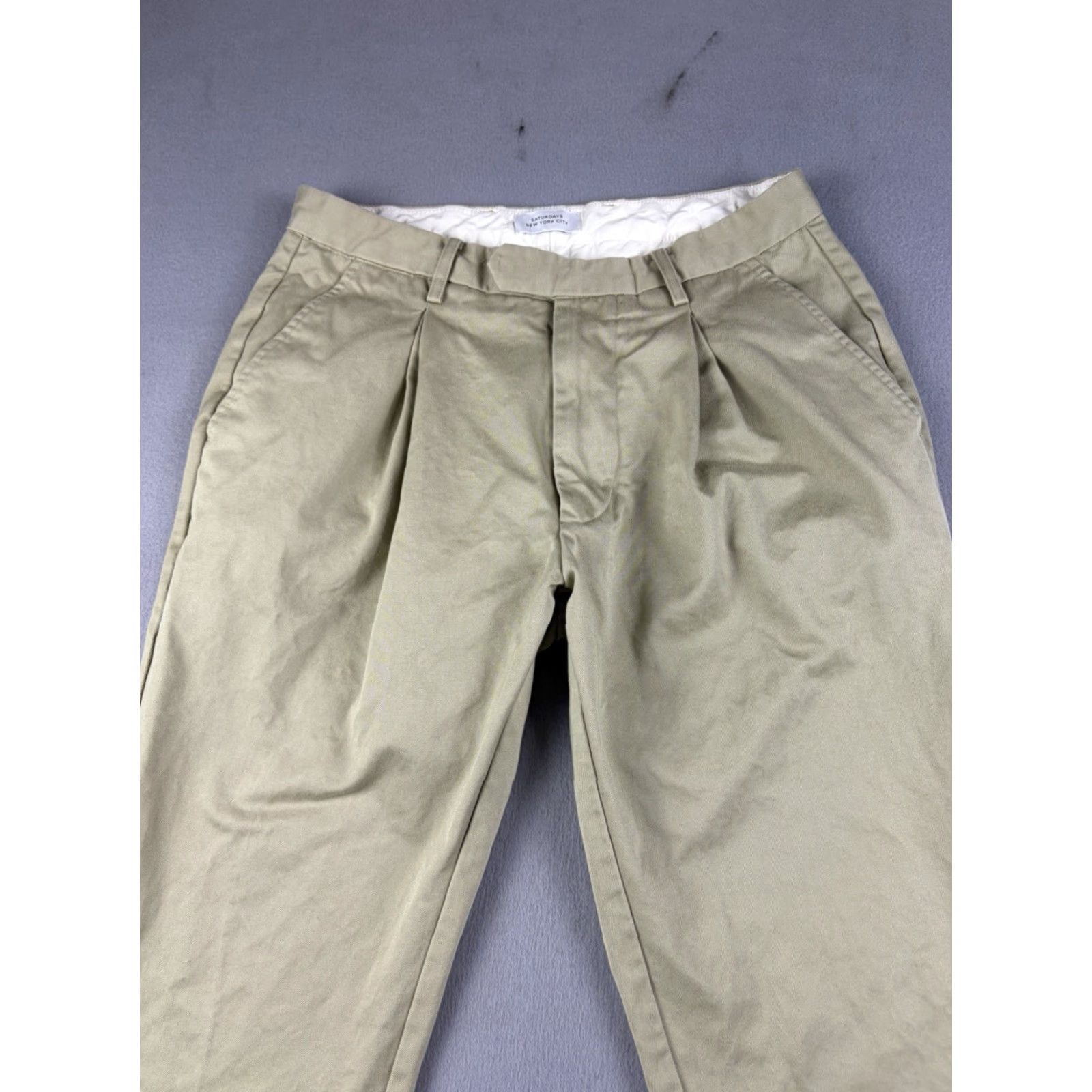 Saturdays NYC **Saturdays NYC Chino Pants Mens Slim Beige 31x26** User: Saturdays NYC Chino Pants Mens Slim Beige 31x26 Size US 31 - 2 Thumbnail