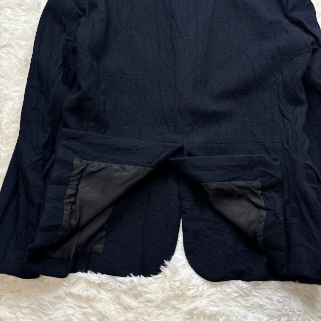Julius Julius 7 Navy Wool Blend Vintage Workwear Blazer Size 42S - 9 Thumbnail