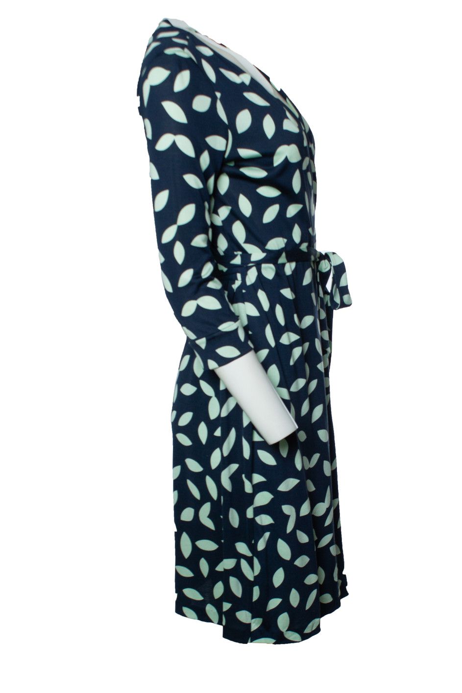 Diane von Furstenberg Diane Von Furstenberg, wrap dress in blue and green Size M / US 6-8 / IT 42-44 - 4 Thumbnail
