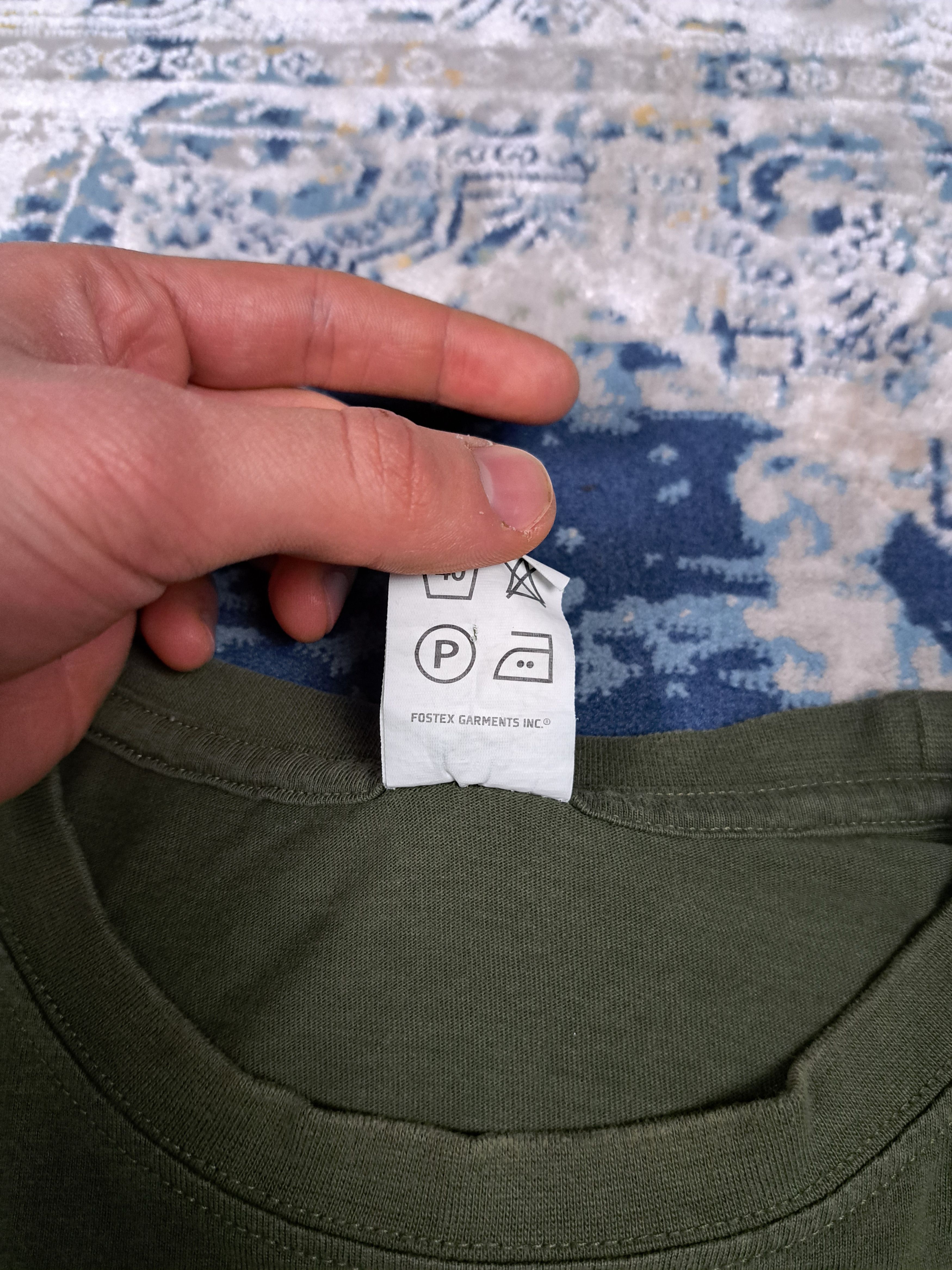 Fostex Garments Fostex Garments Army Green Tee Archive Fashion Kanye Raf Size US L / EU 52-54 / 3 - 4 Thumbnail