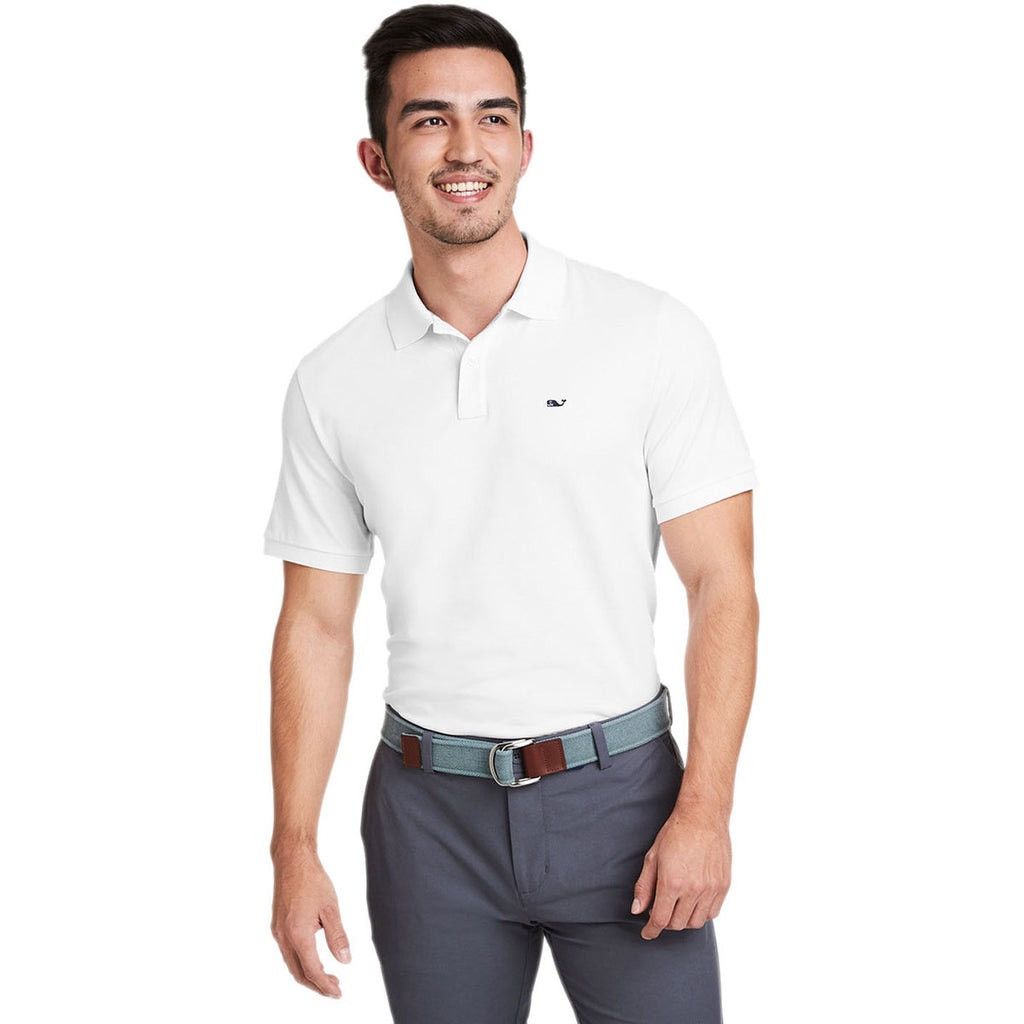 Vineyard Vines Vineyard Vines Edgartown Pique Polo Size US XL / EU 56 / 4 - 7 Thumbnail