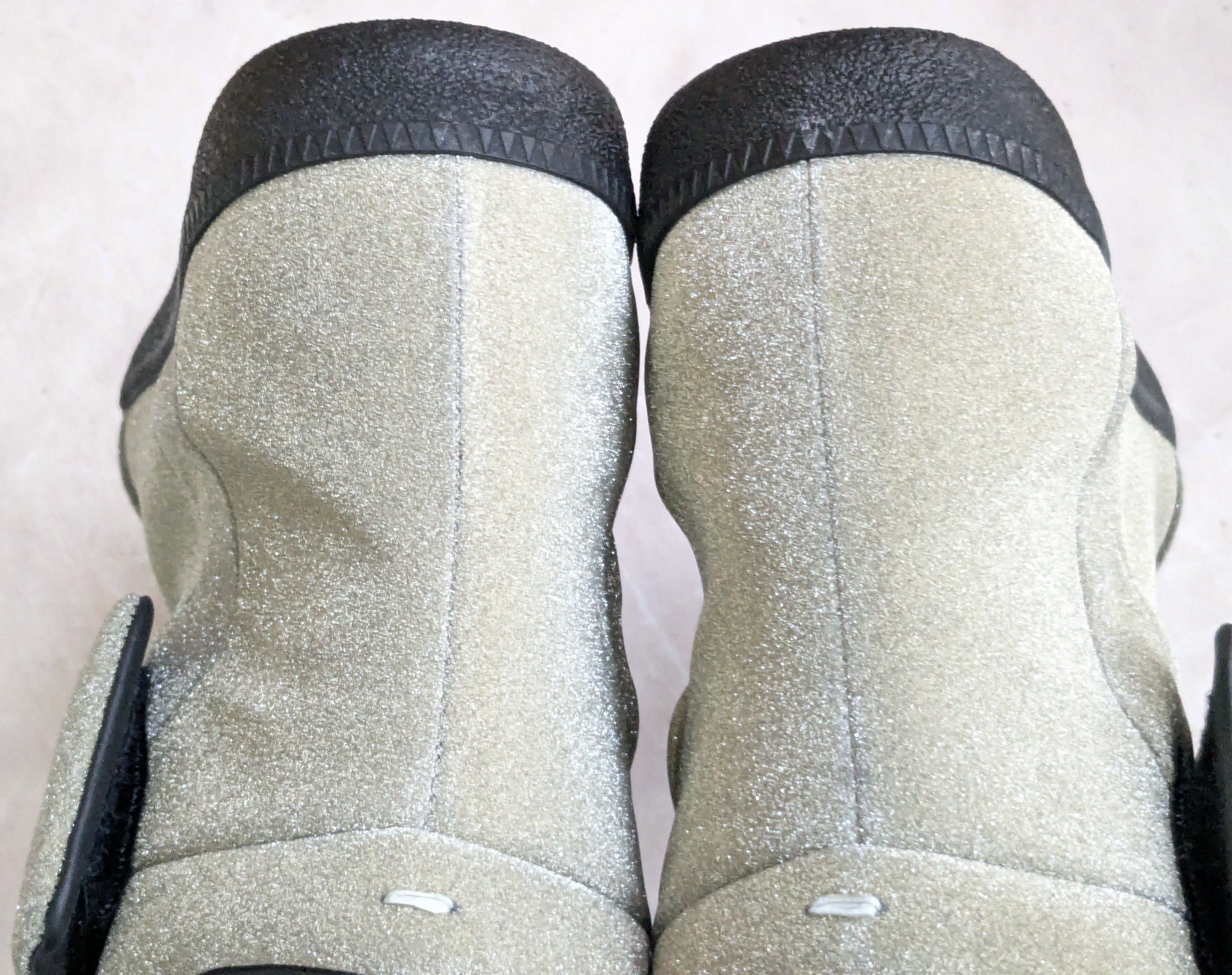 Maison Margiela Margiela Future Glitter Silver Black High Tops 10.5 43.5 Size US 10.5 / EU 43-44 - 17 Thumbnail