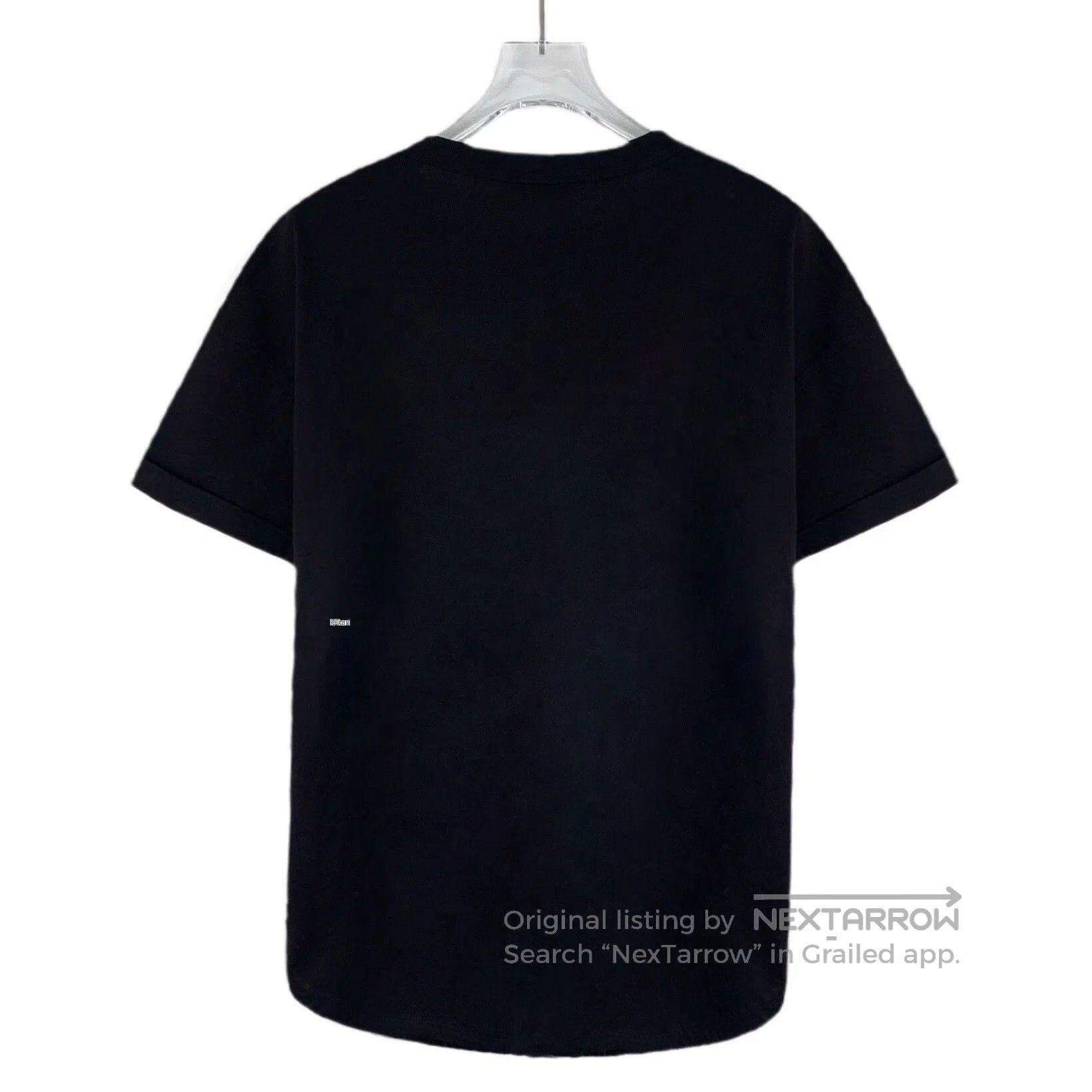 Brunello Cucinelli Brunello Cucinelli Black Beaded Pocket Cotton T. Size US L / EU 52-54 / 3 - 2 Thumbnail