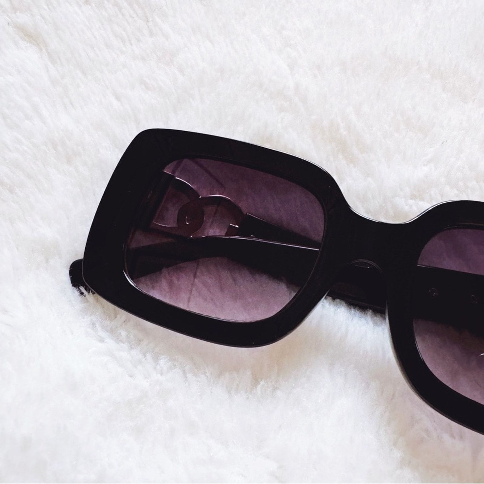Other Camille Black Oversized Square Sunglasses Size ONE SIZE - 2 Thumbnail