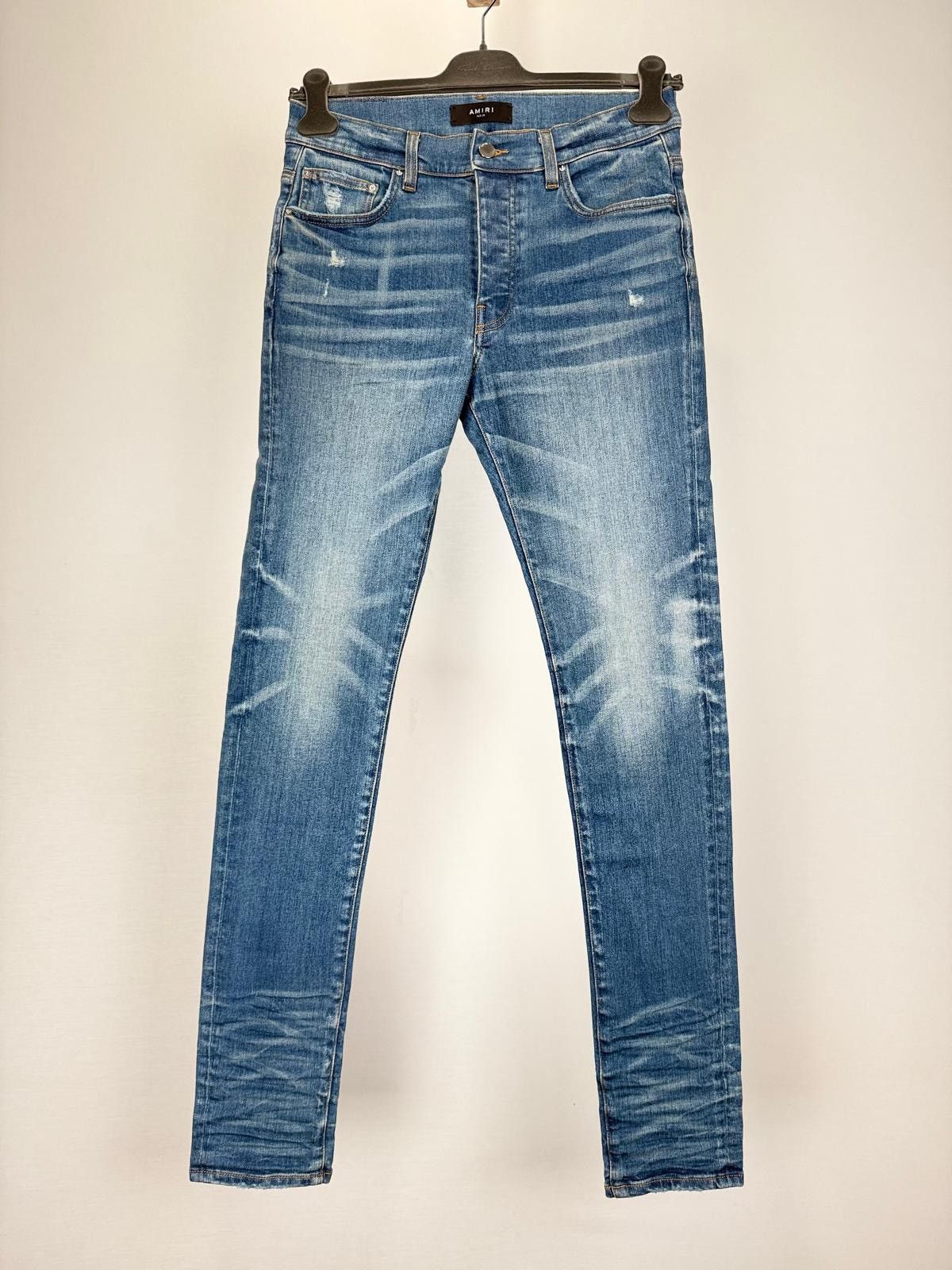 Amiri AMIRI Stack, River Indigo Jeans Size US 34 / EU 50 - 1 Thumbnail