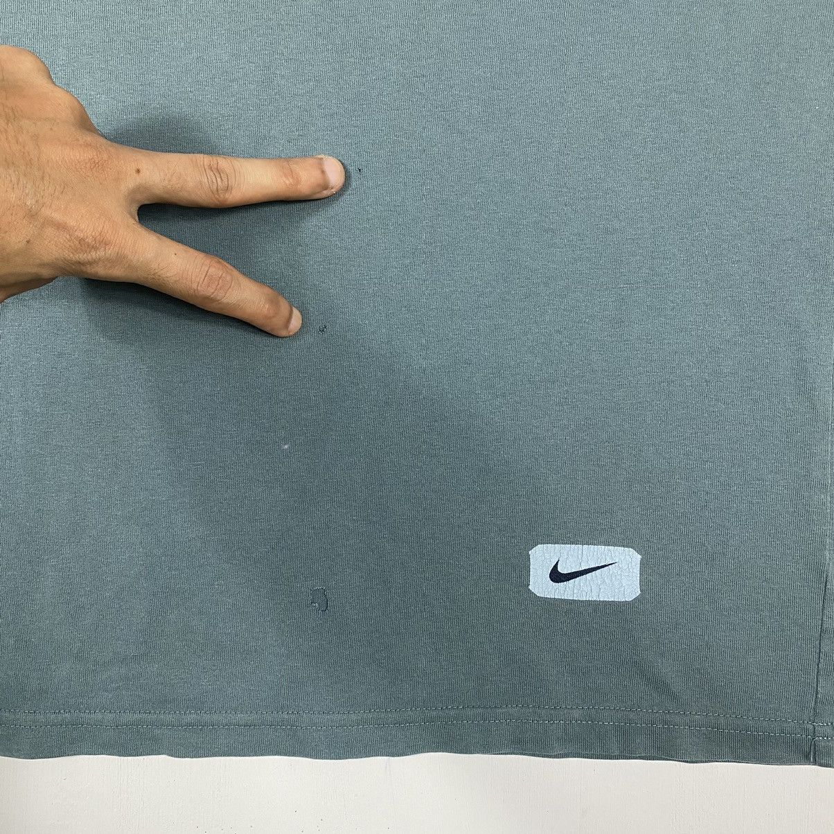 Nike × Vintage Vintage 00's NIKE ROCK & ROLL Graphic Sportswear Tee Size US L / EU 52-54 / 3 - 6 Thumbnail