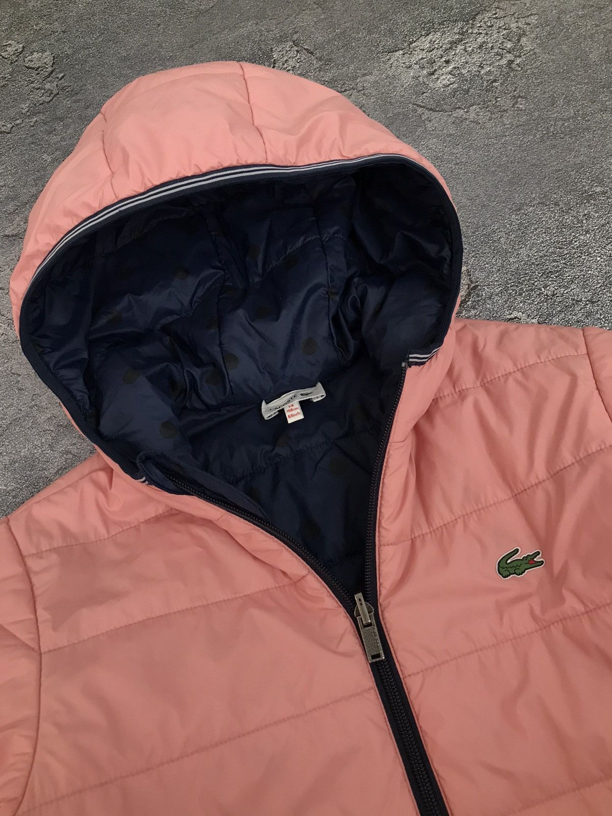 Lacoste Lacoste Live Reversible Insulation Hooded Jacket,Coat Size XS / US 0-2 / IT 36-38 - 7 Thumbnail