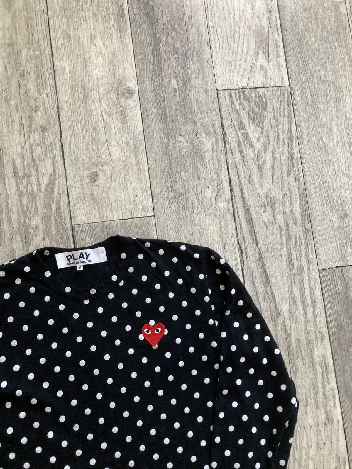 CDG by Comme des Garcons × Comme des Garcons Cdg comme des garcons Polka dot longsleeve tshirt M y2k drip Size US M / EU 48-50 / 2 - 3 Thumbnail