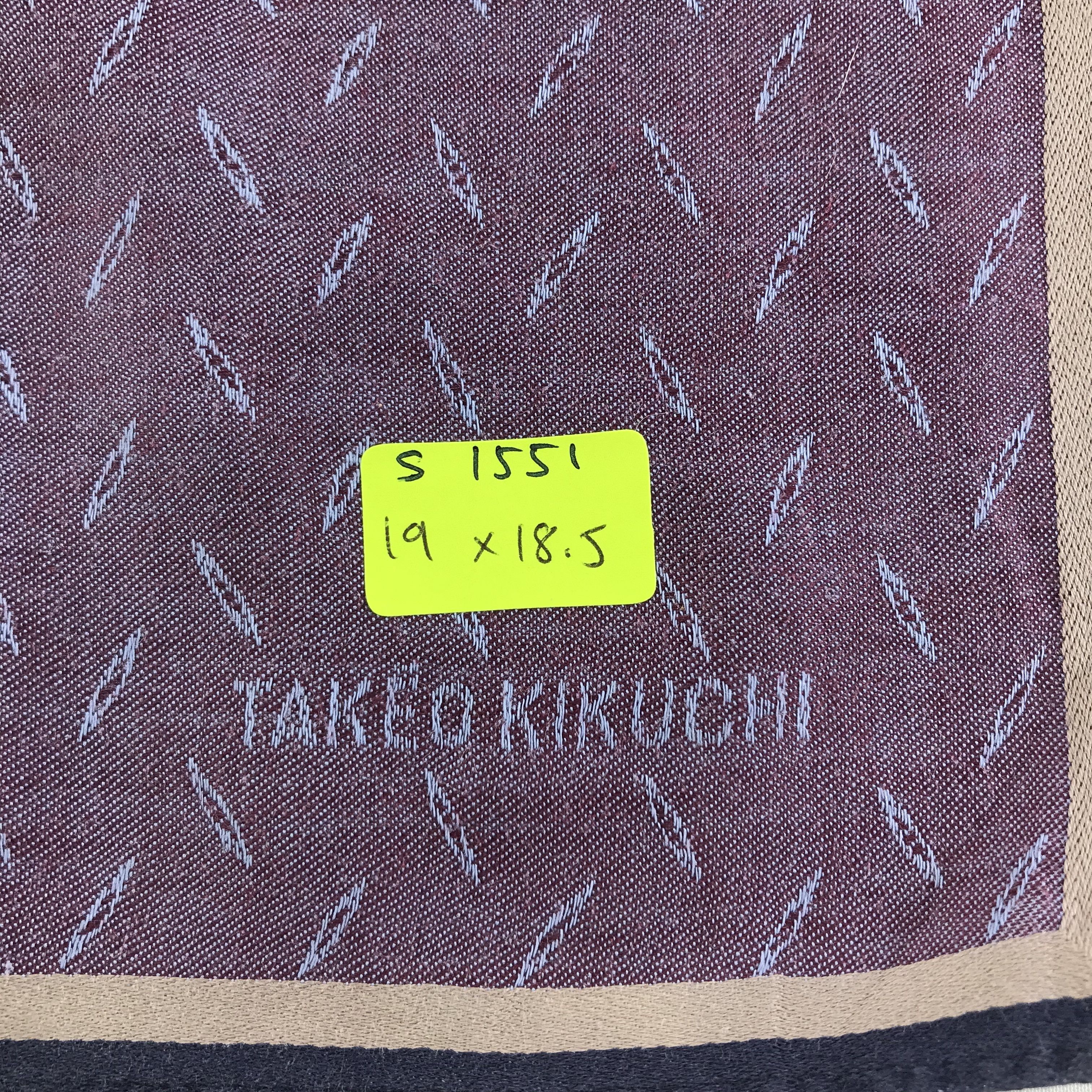 Takeo Kikuchi Bandana / Handkerchief / Neckerchief -S1551