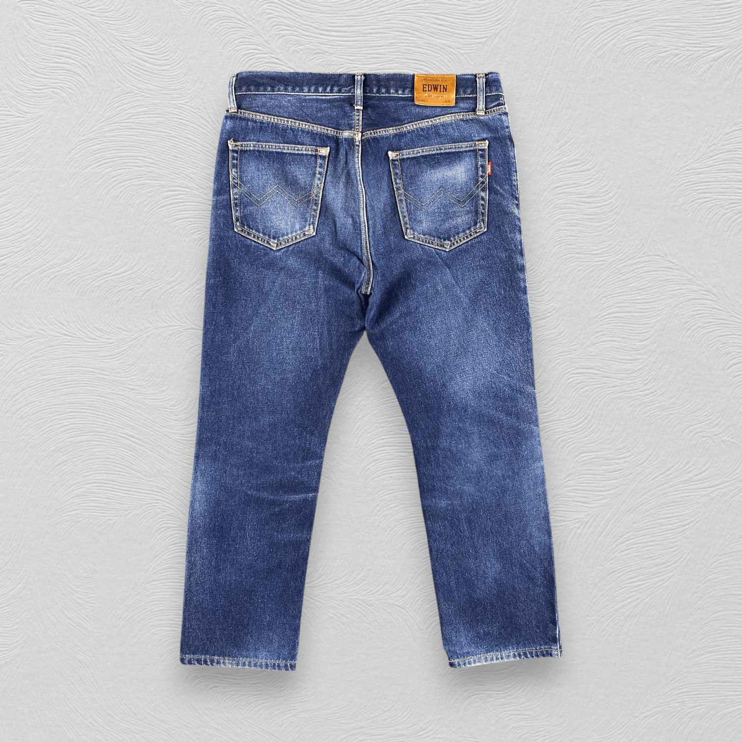 Edwin Edwin 402 Jeans Faded Blue Ripped Denim KJ3413 Size US 36 / EU 52 - 2 Thumbnail