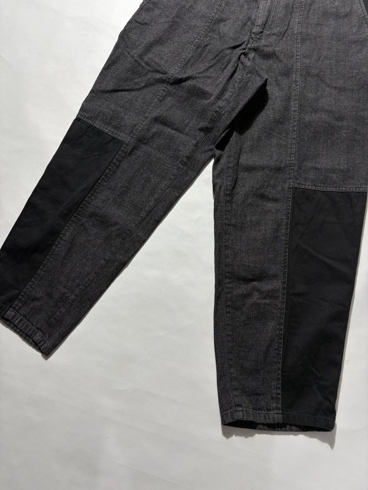 Yohji Yamamoto YOHJI YAMAMOTO POUR HOMME PATCHWORK DENIM PANTS Size US 30 / EU 46 - 4 Thumbnail