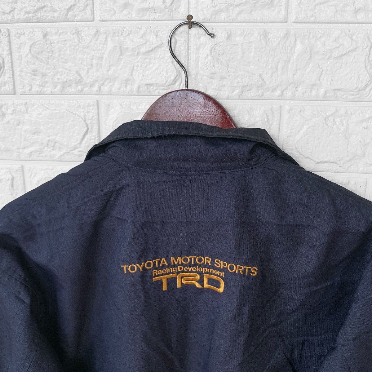 Vintage Vintage 90s Toyota Motorsport Navy Jacket Nylon Embroidered Size US M / EU 48-50 / 2 - 6 Thumbnail