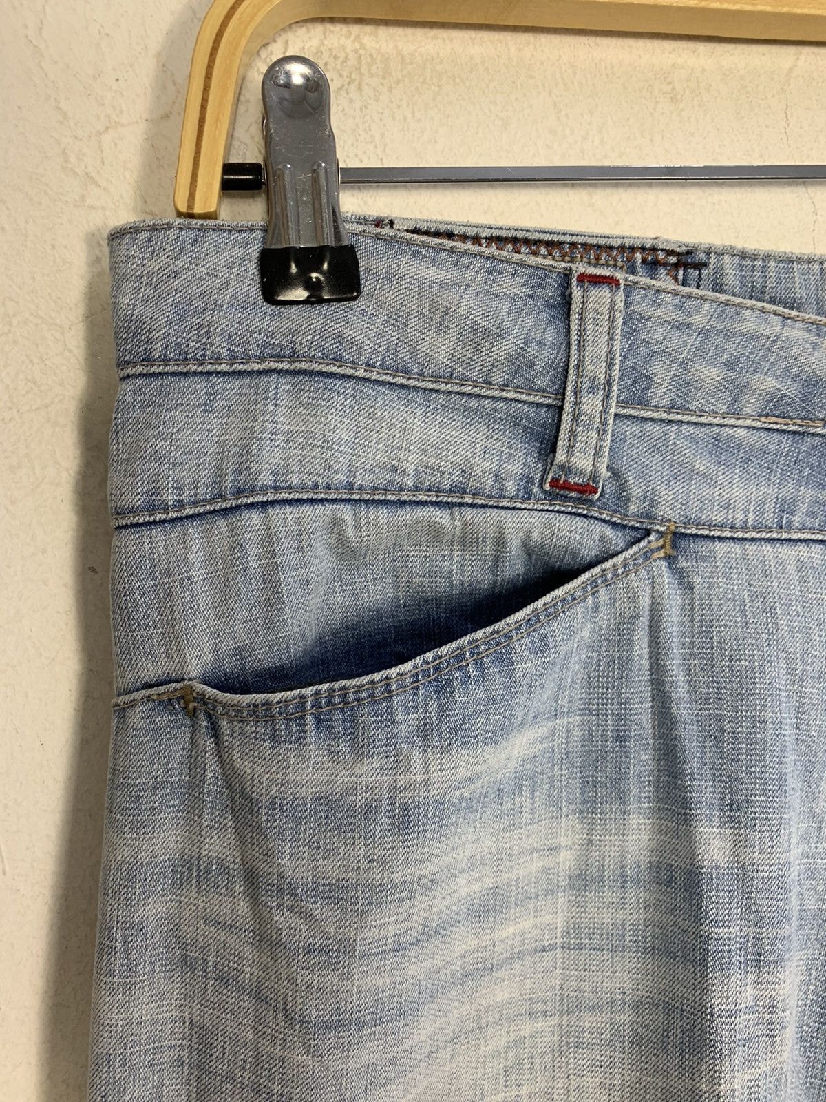 Designer 90s Marithe Francois Girbaud Double Waist Bootcut Size 30" / US 8 / IT 44 - 7 Thumbnail