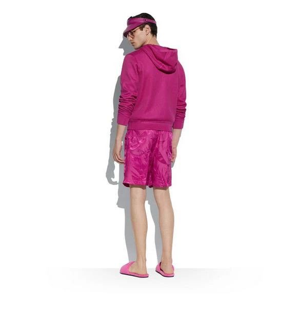 Tom Ford o1loc1c1024 KDL003 Full Zip Hoodie in Pink Size US M / EU 48-50 / 2 - 3 Thumbnail