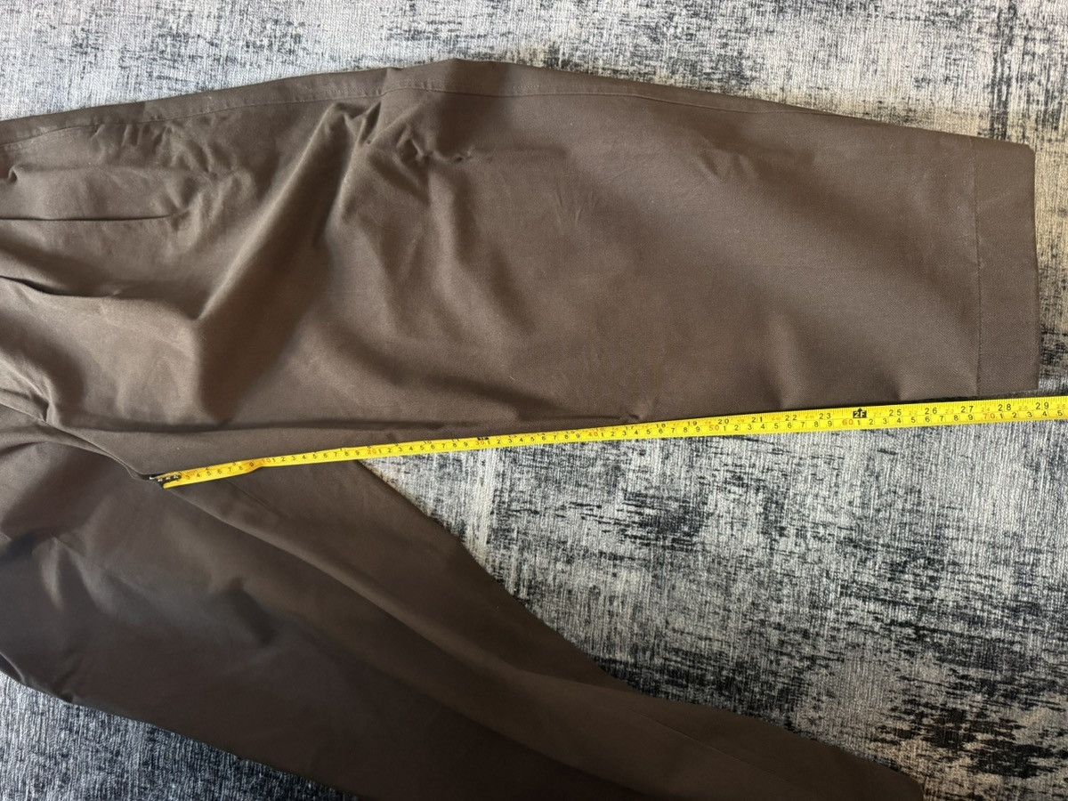 LE17SEPTEMBRE LE17SEPTEMBRE Brown Pleated Trouser Size 48 / 32 Waist Size US 32 / EU 48 - 7 Thumbnail