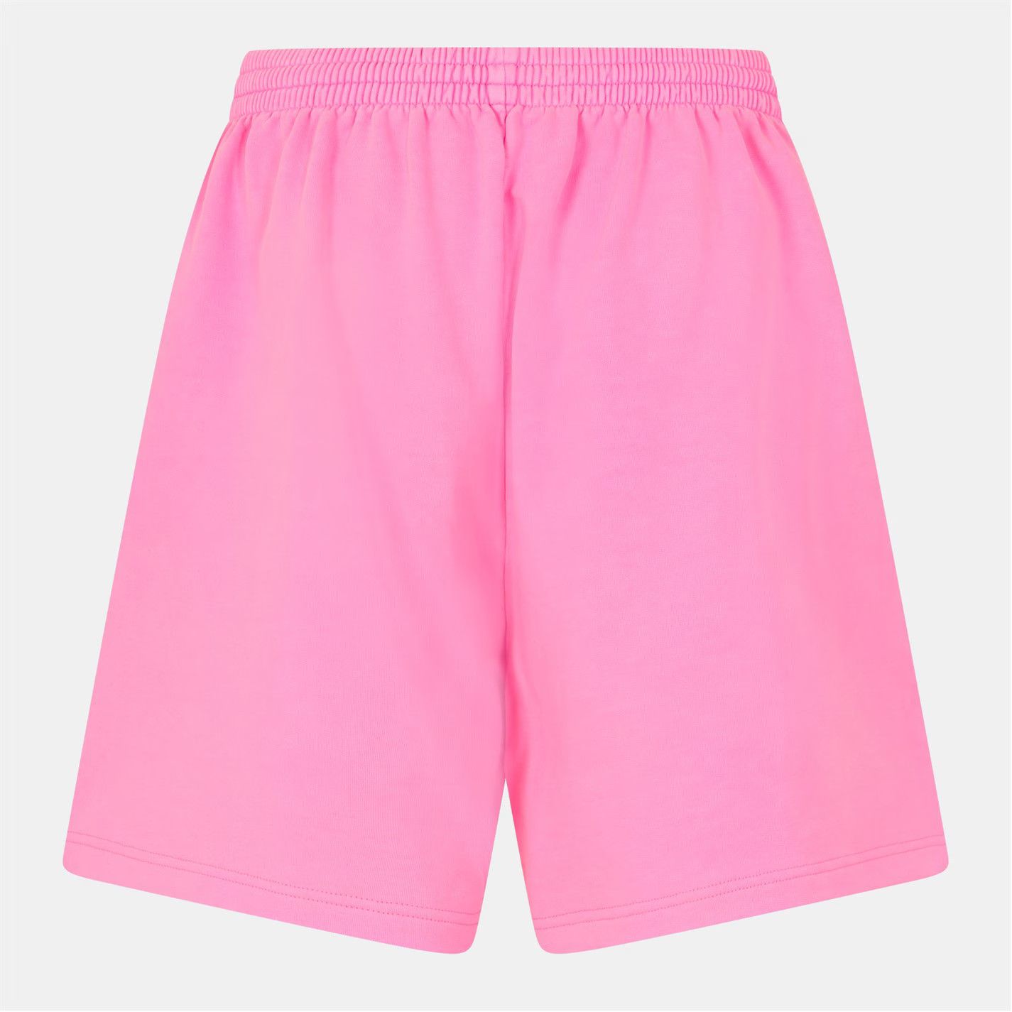 Balenciaga o1g2r1mq0226 Jersey Fleece Jogger Shorts In Pink Size US 30 / EU 46 - 2 Thumbnail