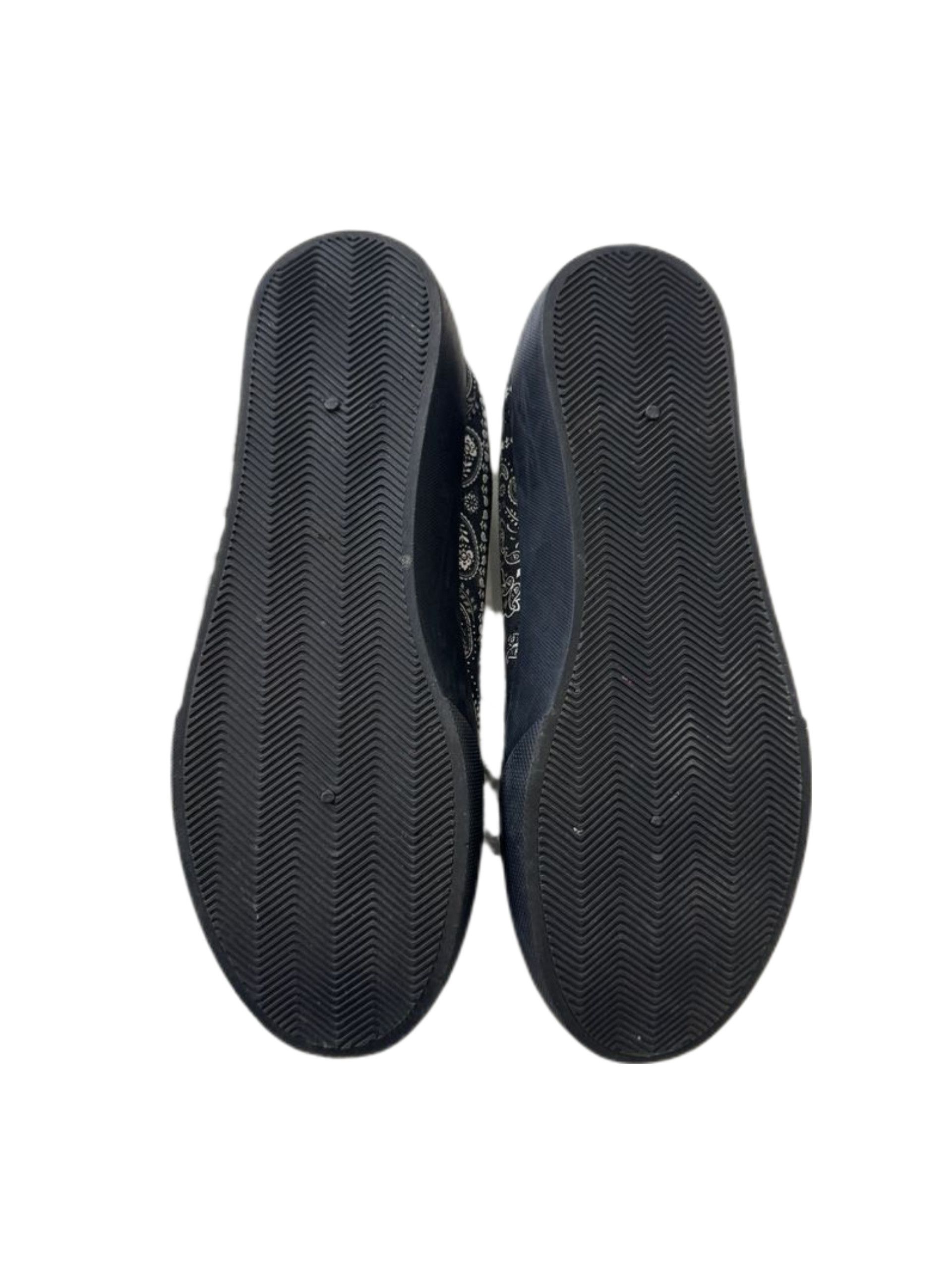 Maison MIHARA YASUHIRO Black Paisley Low Top Trainers Size US 6 / EU 39 - 5 Thumbnail