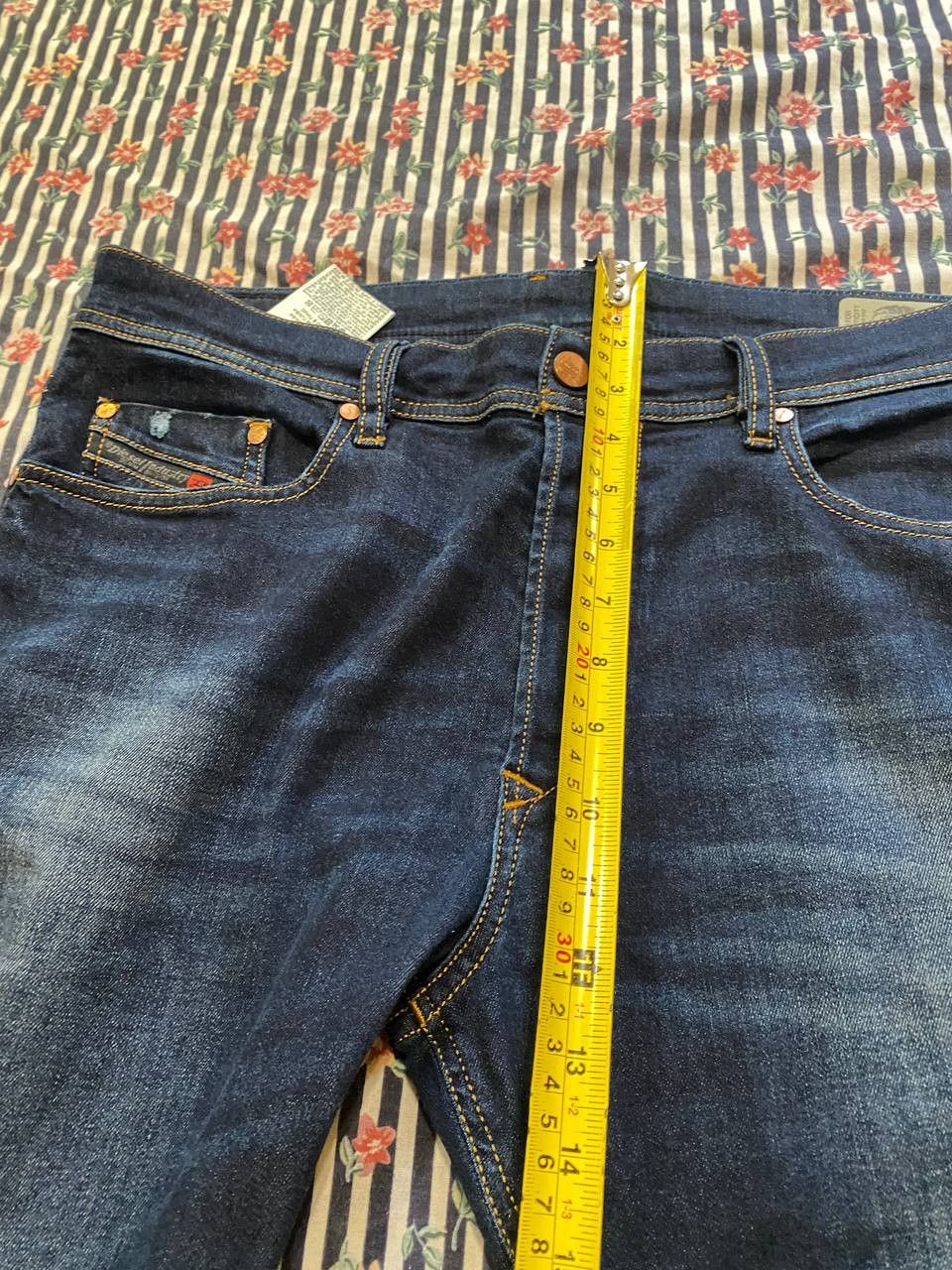 Diesel vintage jeans Diesel blue streetwear Y2K Size US 34 / EU 50 - 13 Thumbnail