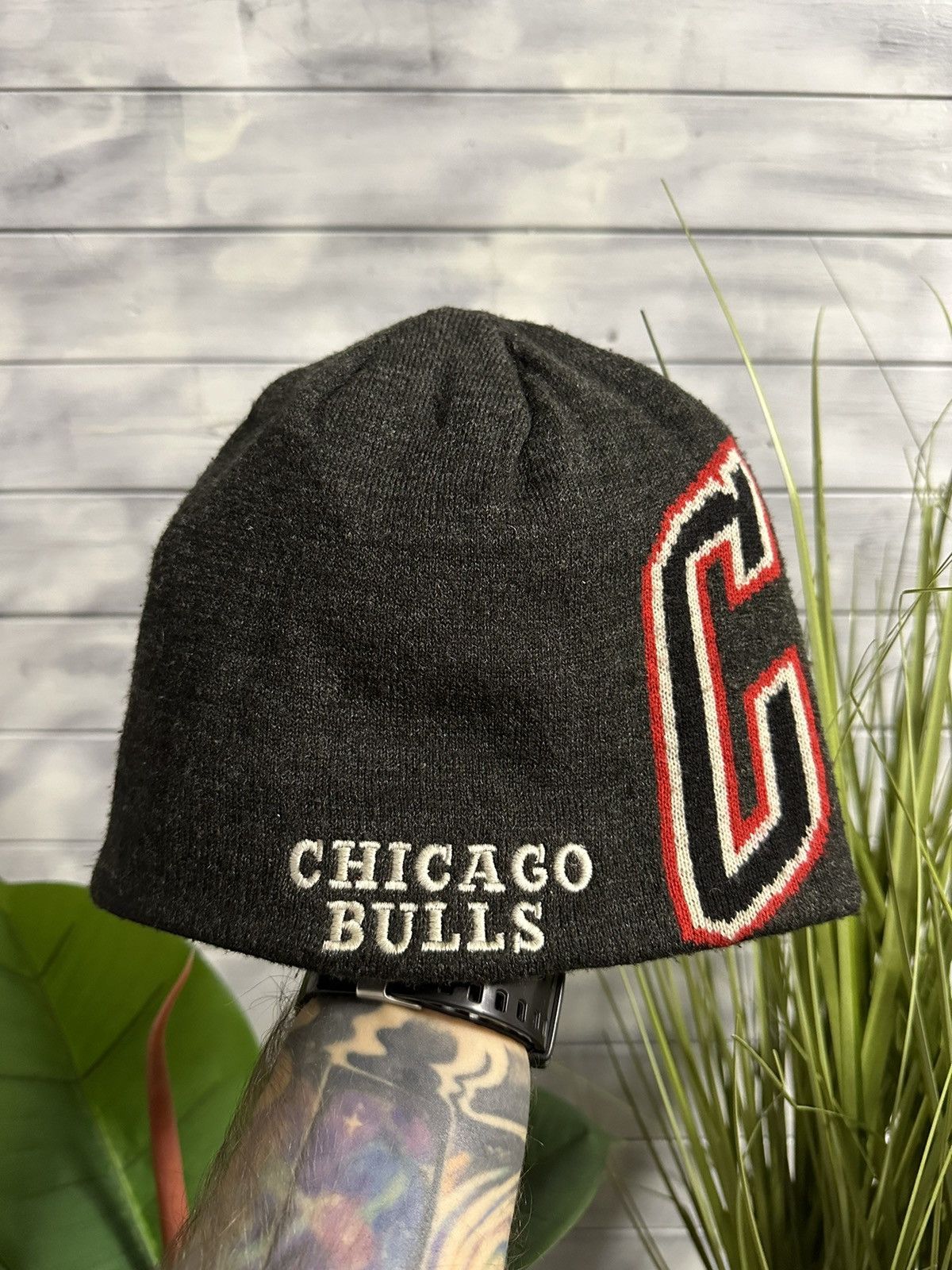 Adidas Rare Vintage Double-sided Hat Chicago Bulls x Adidas. Size ONE SIZE - 3 Thumbnail