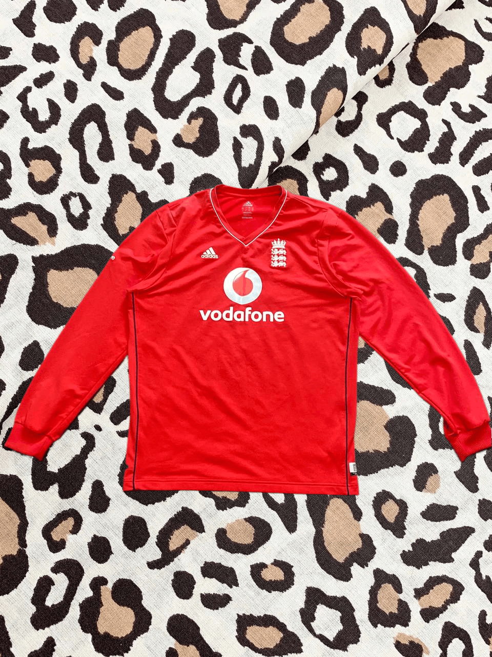 Adidas Vintage Adidas Engalnd Cricket Long Jersey Blokecore Rare L Size US L / EU 52-54 / 3 - 1 Thumbnail