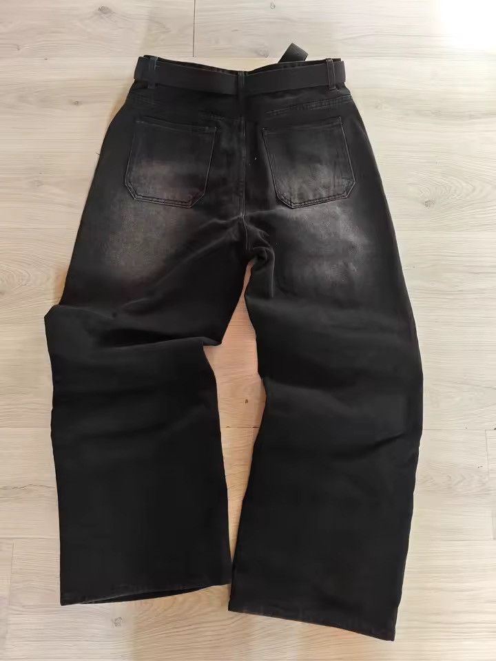 Japanese Brand retro style patterned alphabet jeans Size US 29 - 5 Thumbnail