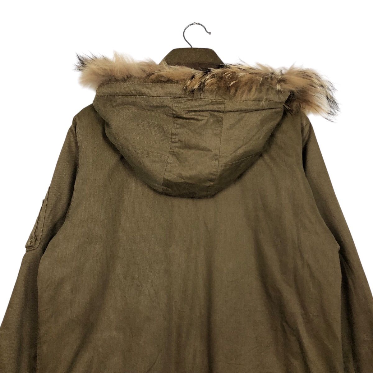 Boycott × Japanese Brand 📌Vintage Chore Bomber Jacket Boycott Mink Fur Hoodie Size US M / EU 48-50 / 2 - 10 Thumbnail