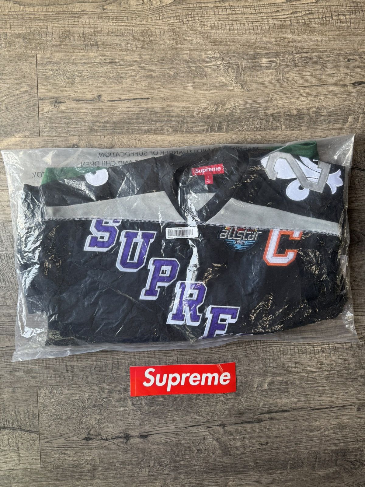 Supreme Supreme Paneled Hockey Jersey - Small Size US S / EU 44-46 / 1 - 1 Thumbnail