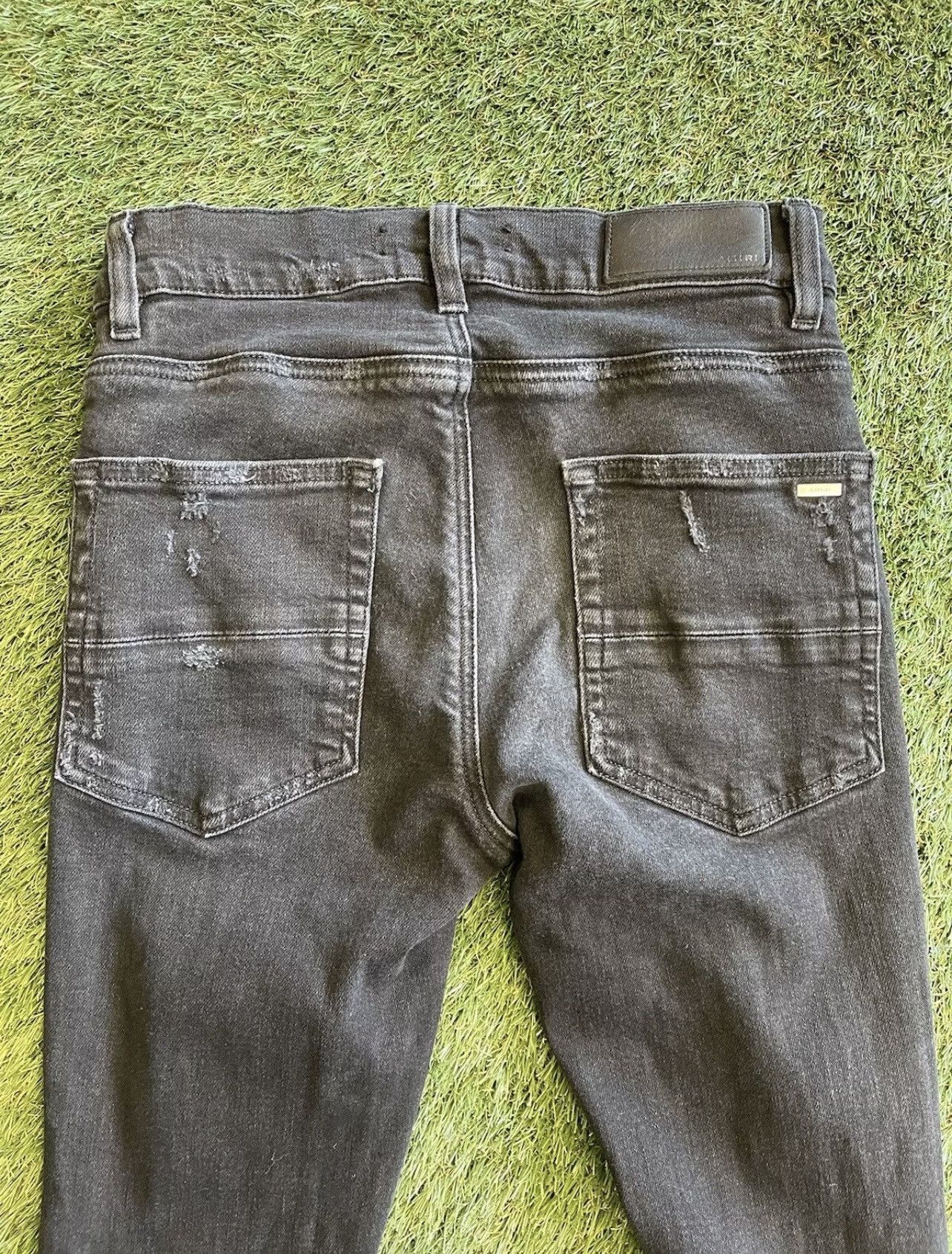 Amiri Size 28 - Amiri Jeans Distressed Hawaiian Patch Black Size US 28 / EU 44 - 6 Thumbnail