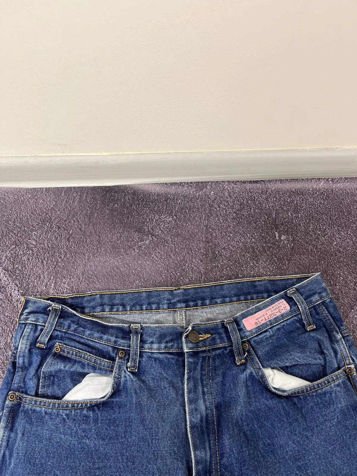 Dickies × Vintage Vintage Dickies USA Blue Denim Work Hype Jeans Size US 34 / EU 50 - 8 Thumbnail