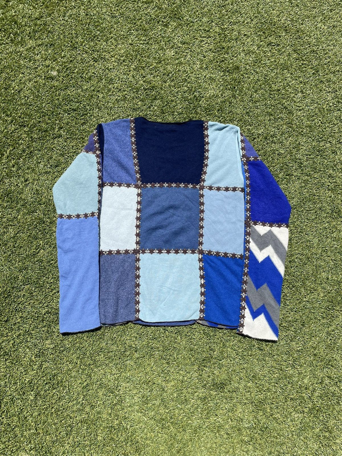 Number (N)ine AW02 “Nowhere” - 1/100 Number (N)ine Patchwork Long Sleeve Size US L / EU 52-54 / 3 - 6 Thumbnail