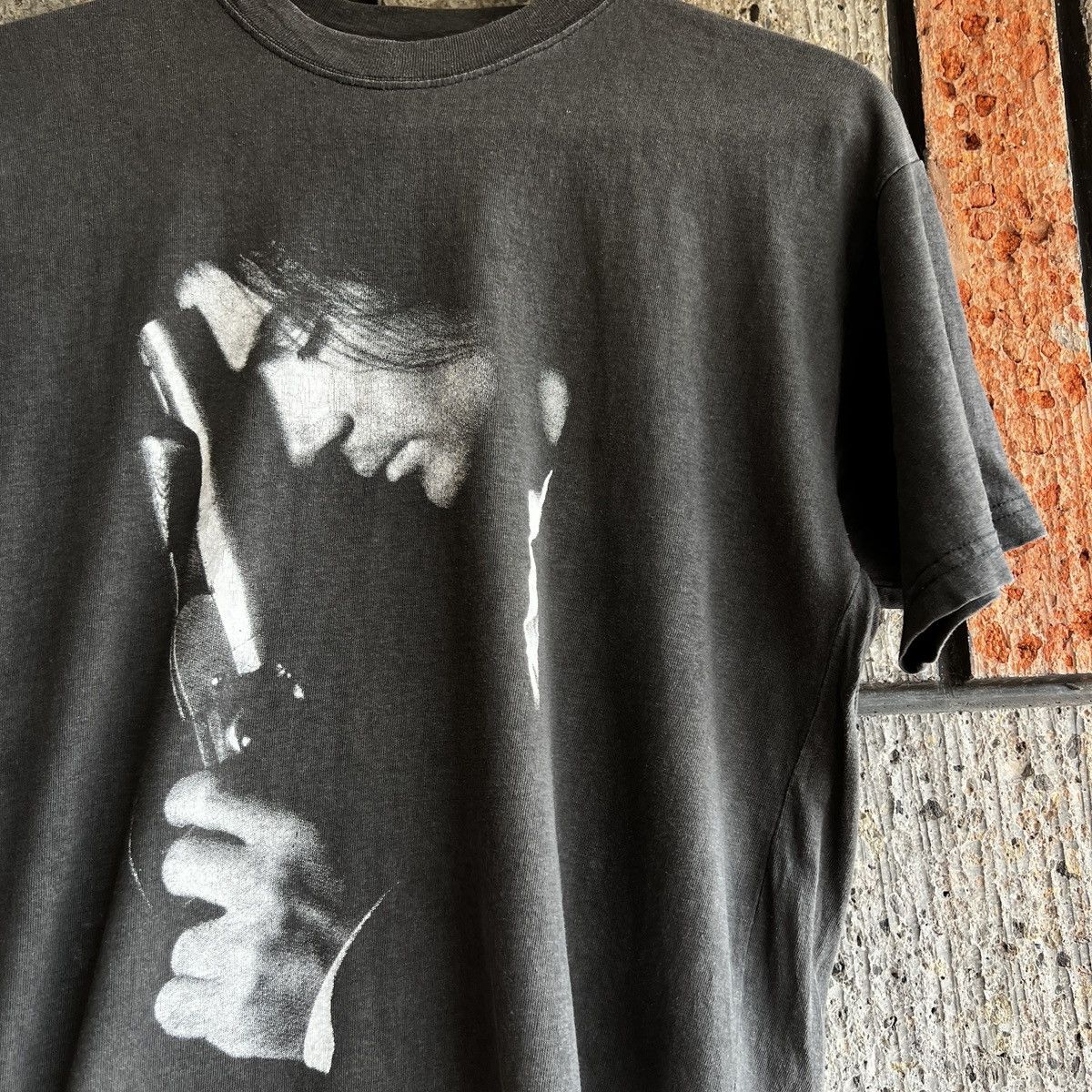 image of VTG 1995 Desperado Euro Promo Movie Tee Shirt Western in Black, Men's (Size Medium)