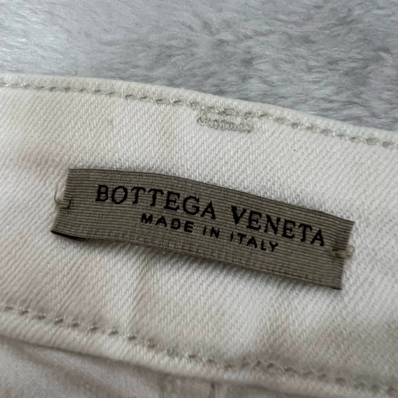 Bottega Veneta Bottega Veneta White Denim Pants Size 50 Size US 34 / EU 50 - 2 Thumbnail
