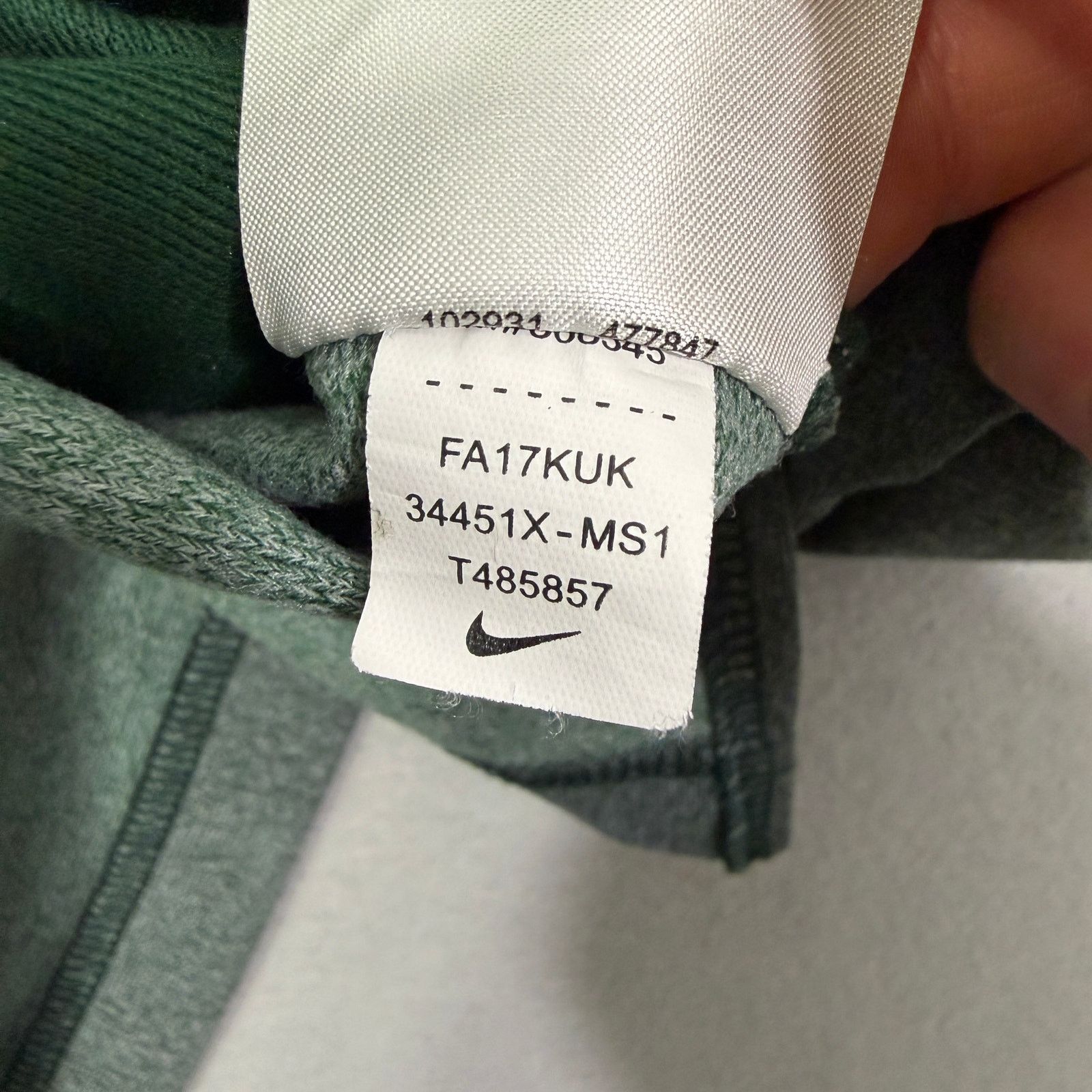 Nike Nike Michigan State Spartans 1/4 Zip Pullover Men's 2XL Size US XXL / EU 58 / 5 - 6 Thumbnail