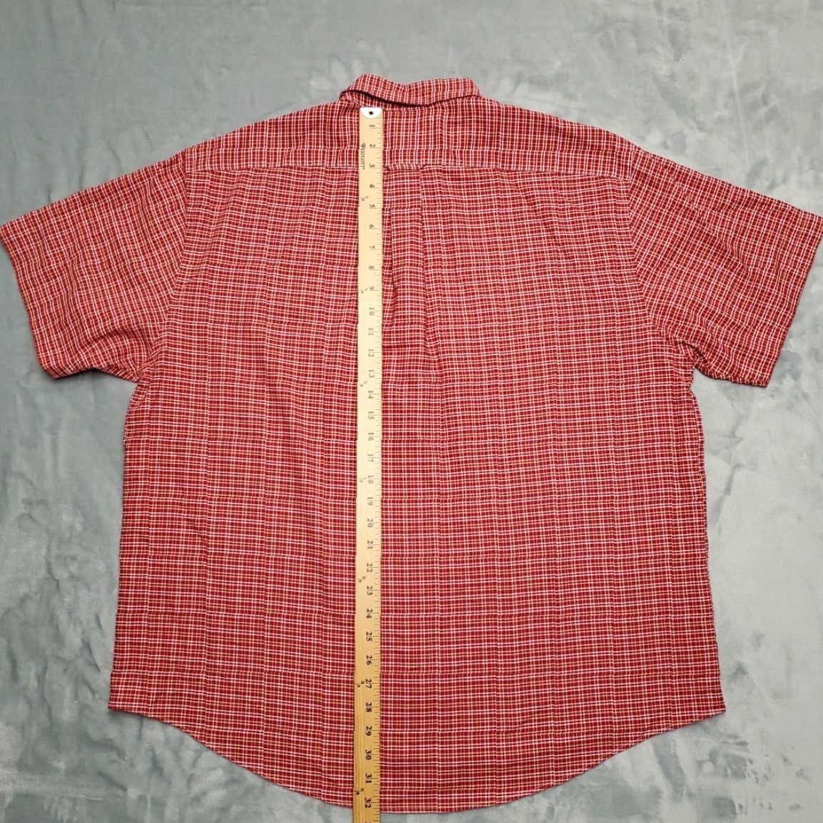 Vintage VINTAGE Towncraft Shirt Mens XL Red Plaid Wrinkle Free Grandpa Retro 80s 90s Dad Size US XL / EU 56 / 4 - 6 Thumbnail