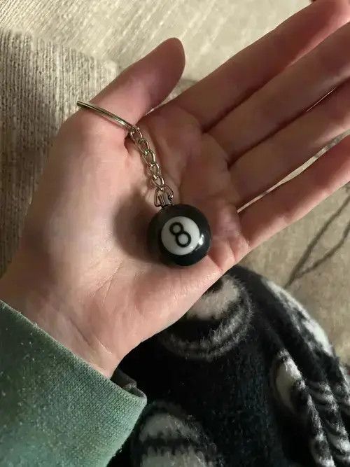 Other Billiard Pool Keychain Size ONE SIZE - 4 Thumbnail