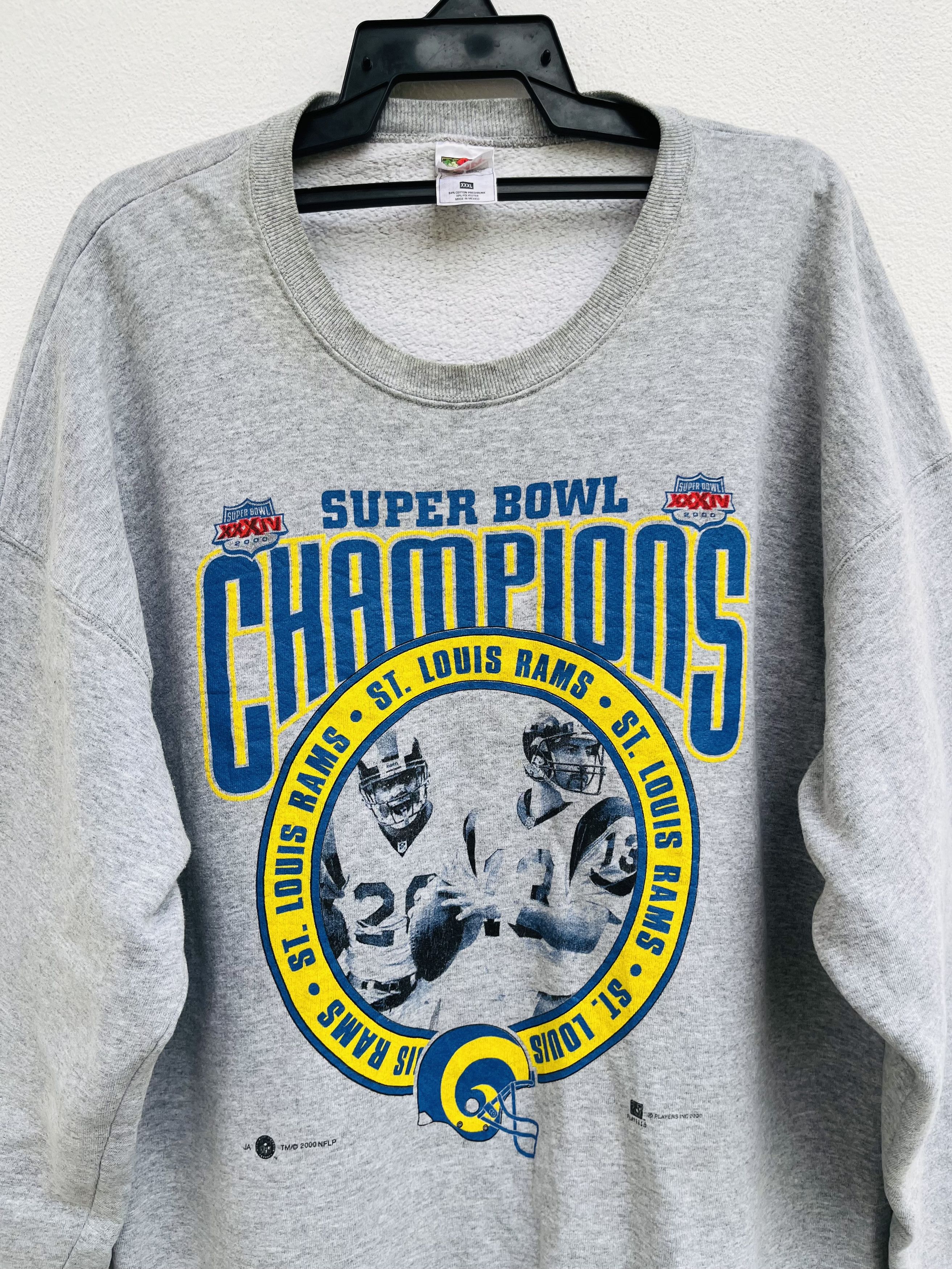 NFL Vintage Super Bowl Champion Sweatshirt Size US XXL / EU 58 / 5 - 3 Thumbnail