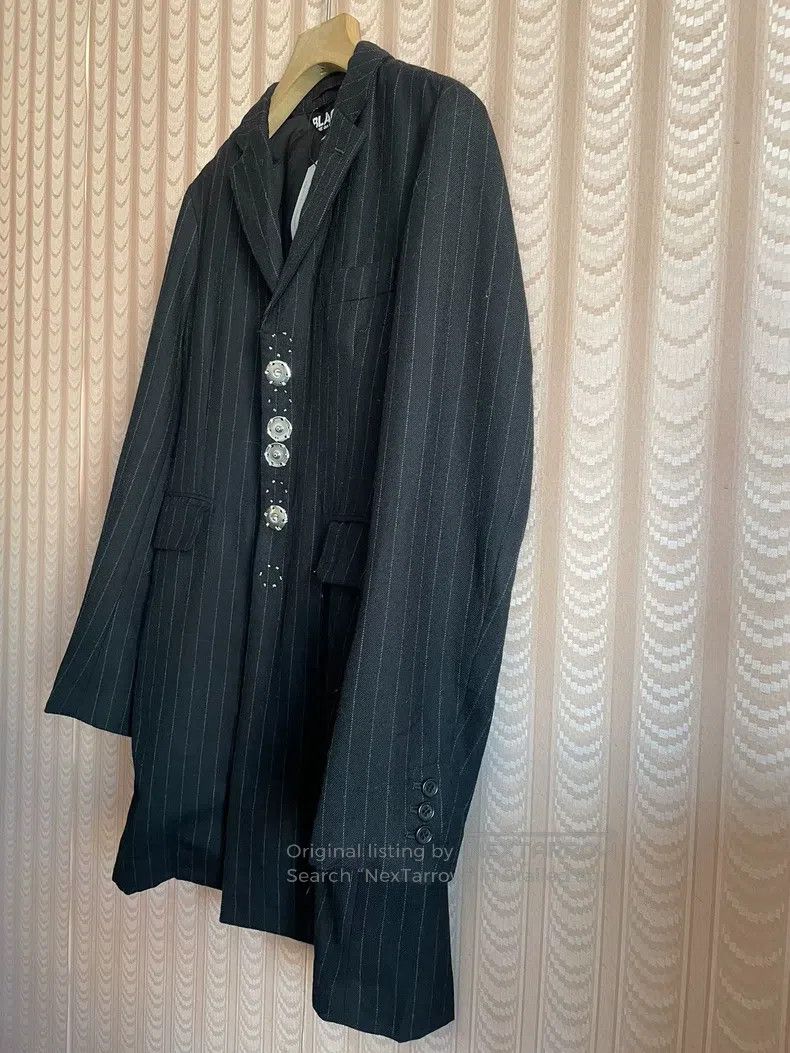 Comme des Garcons Comme Des Garcons Silver button wool coat jacket Size XS / US 0-2 / IT 36-38 - 3 Thumbnail