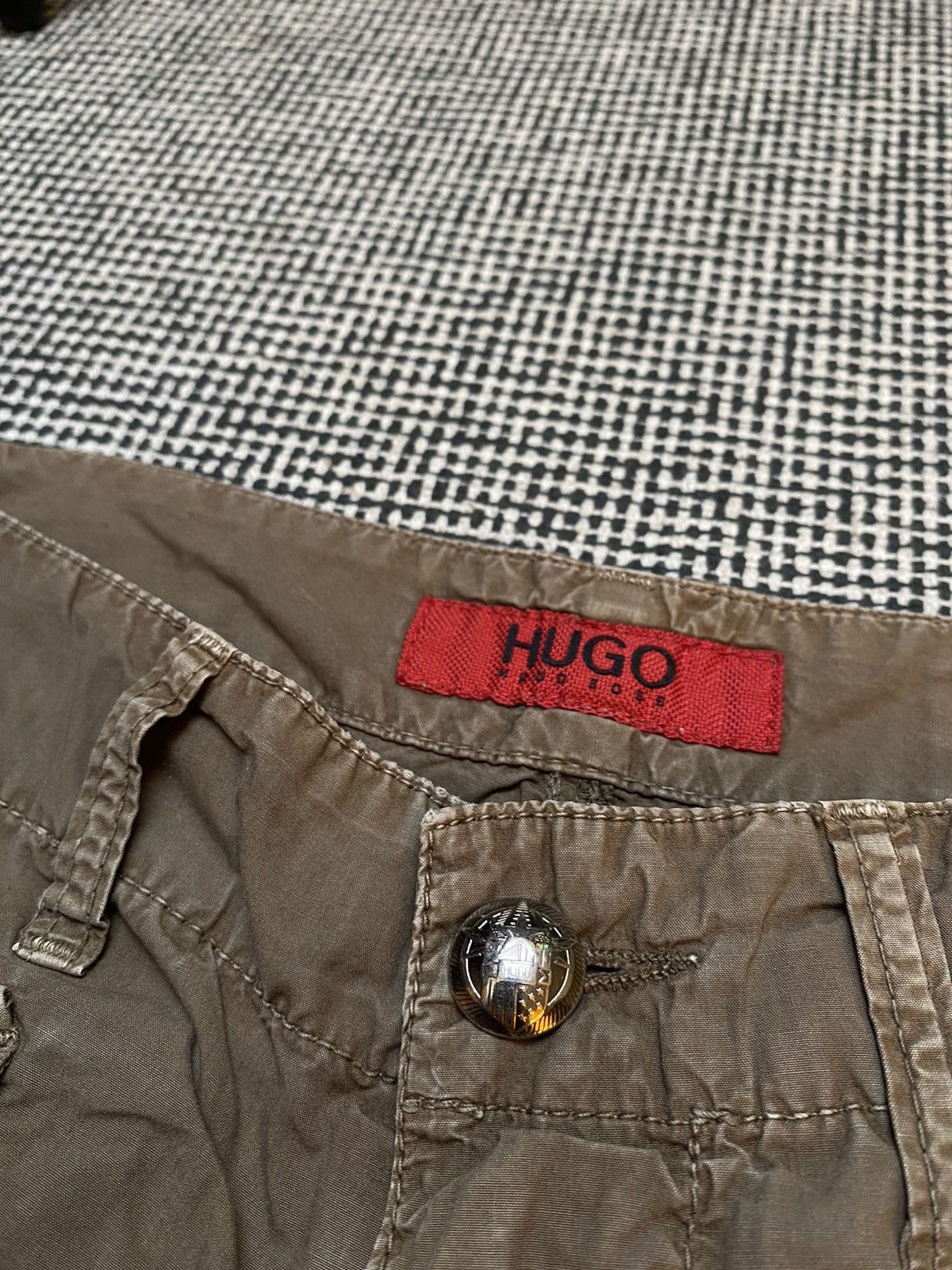 Hugo Boss × Vintage Hugo boss vintage rare cargo shorts y2k Size US 31 - 6 Thumbnail