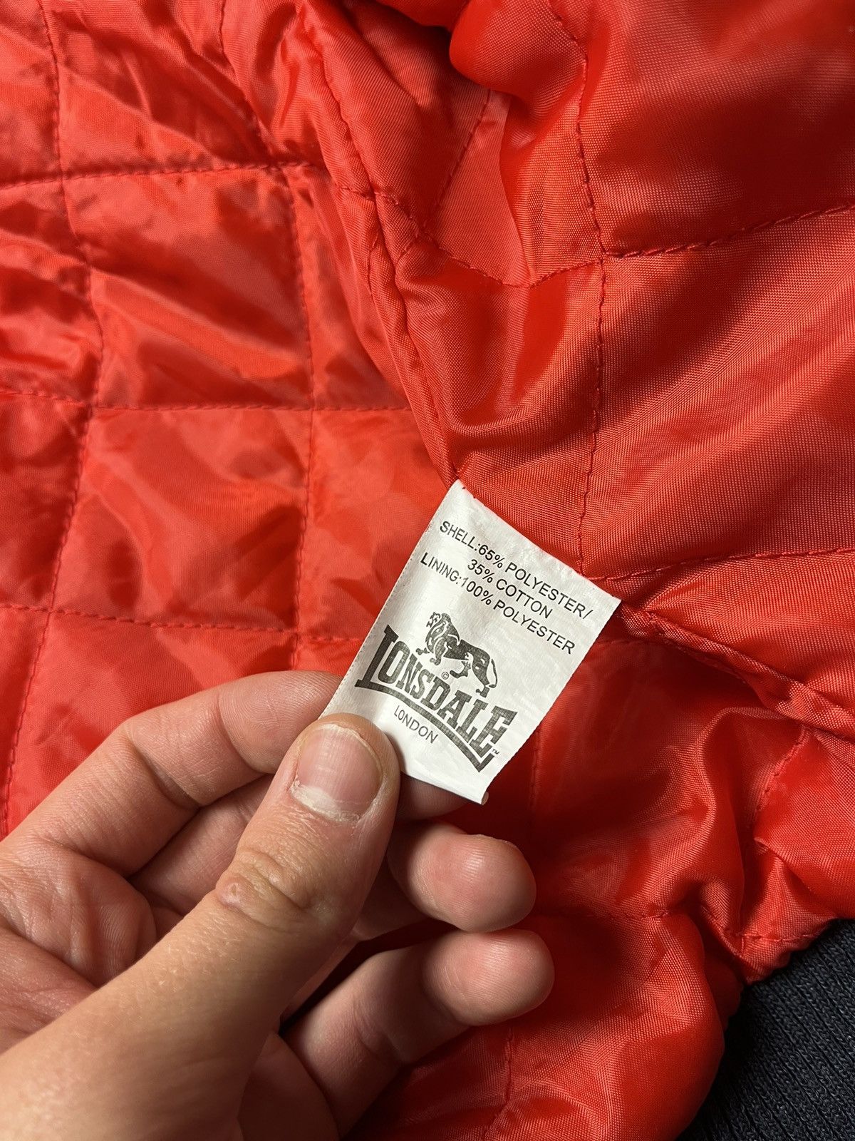 Lonsdale VINTAGE Rare Lonsdale London Streetwear Bomber Jacket MA1 Size US M / EU 48-50 / 2 - 16 Thumbnail