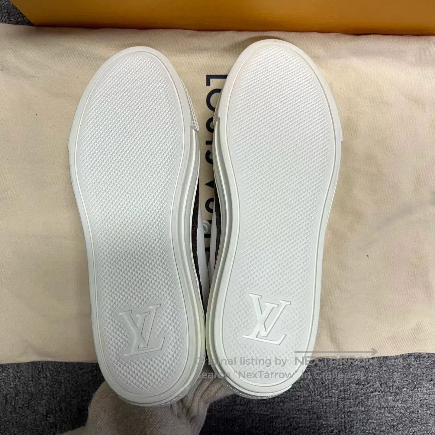 Louis Vuitton louis vuitton white low. Size US 7.5 / EU 40-41 - 6 Thumbnail