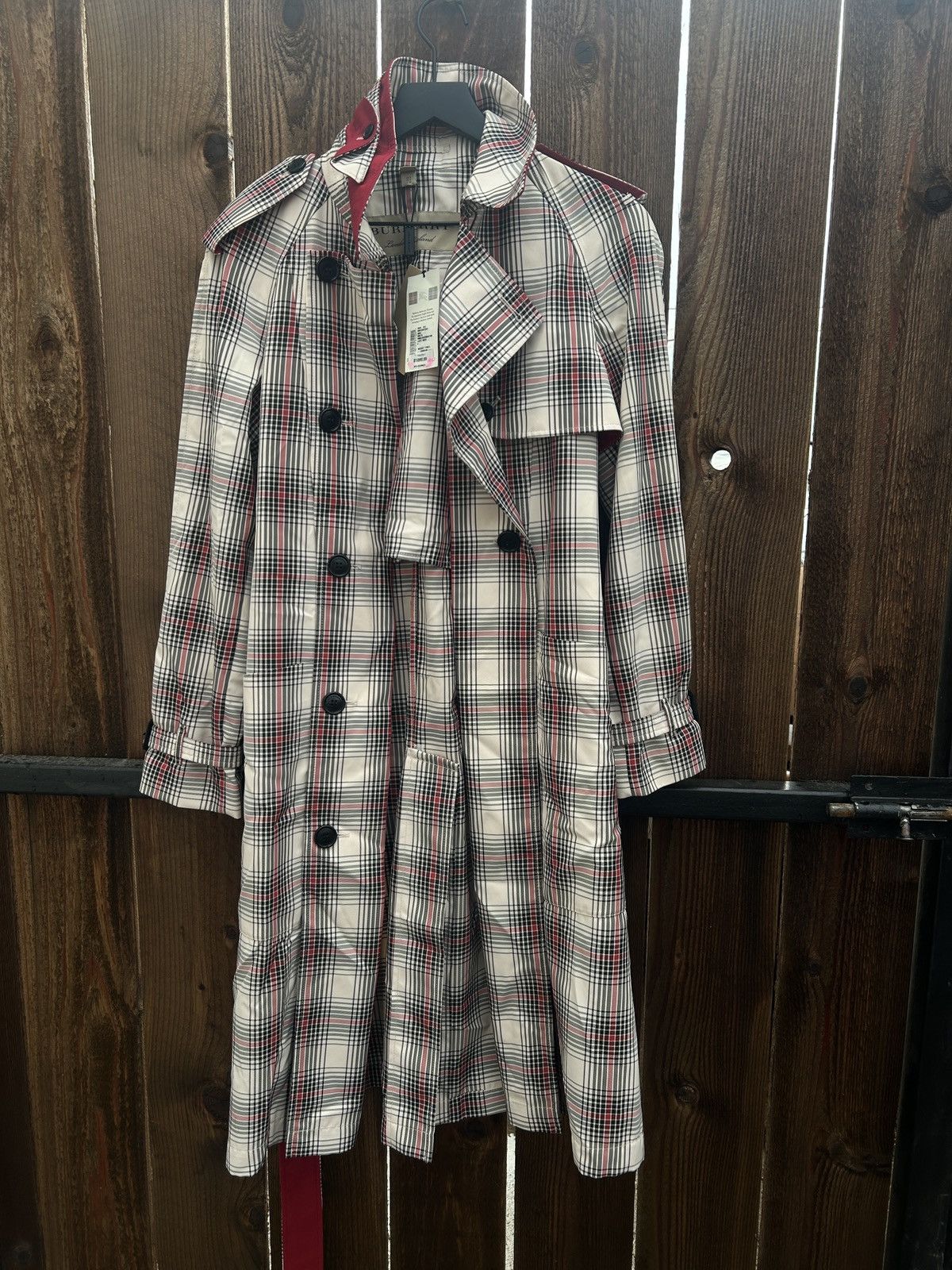 Burberry Burberry Check Runway Rain Trench Coat Size M / US 6-8 / IT 42-44 - 5 Thumbnail
