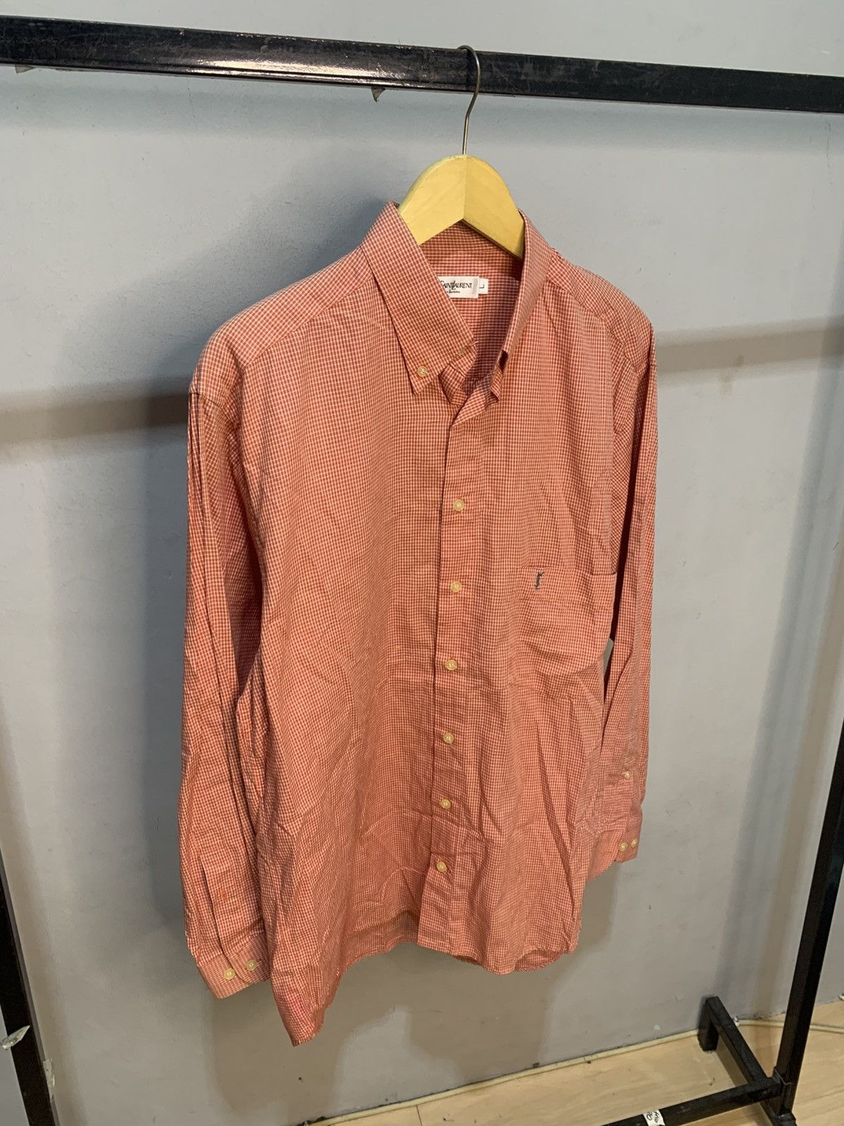 Yves Saint Laurent Yves Saint Laurent Pliad Shirt Size US XL / EU 56 / 4 - 1 Thumbnail