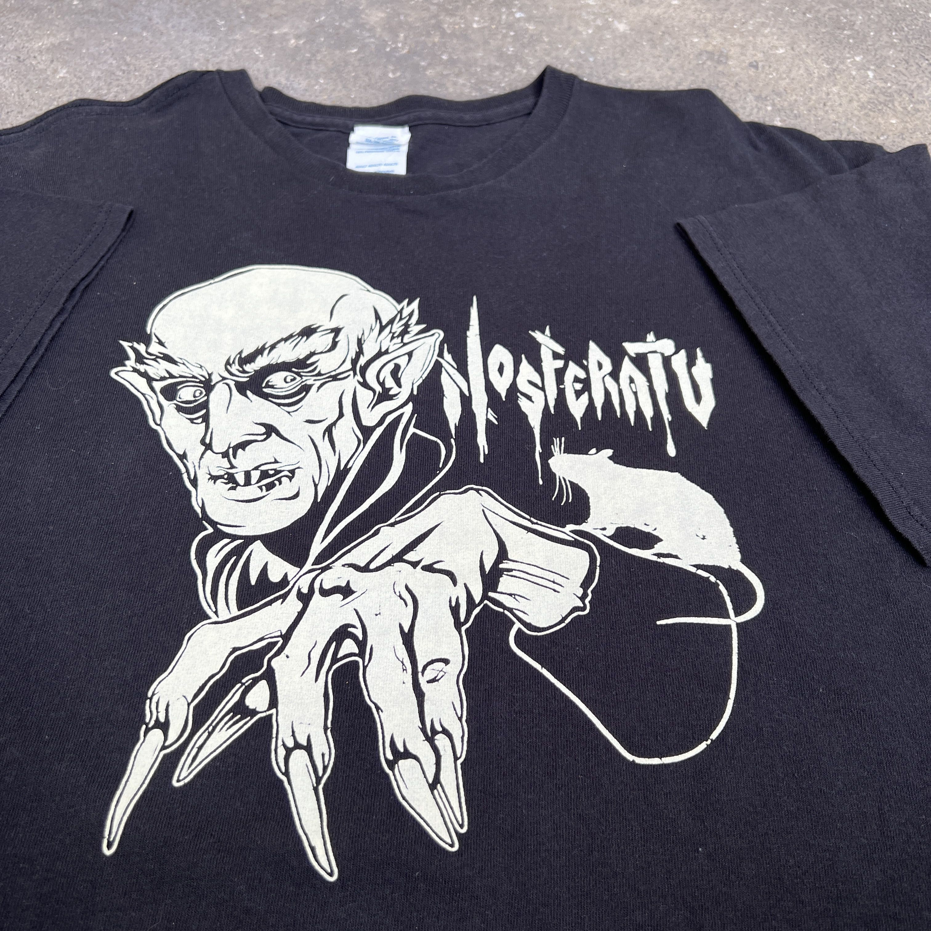 Expert Horror Vintage Y2K Nosferatu Vampire Promo Tee horror movie Size US XL / EU 56 / 4 - 1 Thumbnail