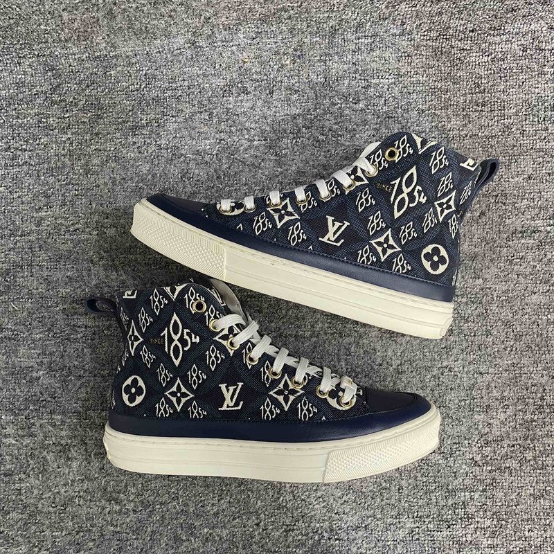 Louis Vuitton Louis Vuitton Stellar High-Top Casual Sneakers Size US 8 / IT 38 - 3 Thumbnail