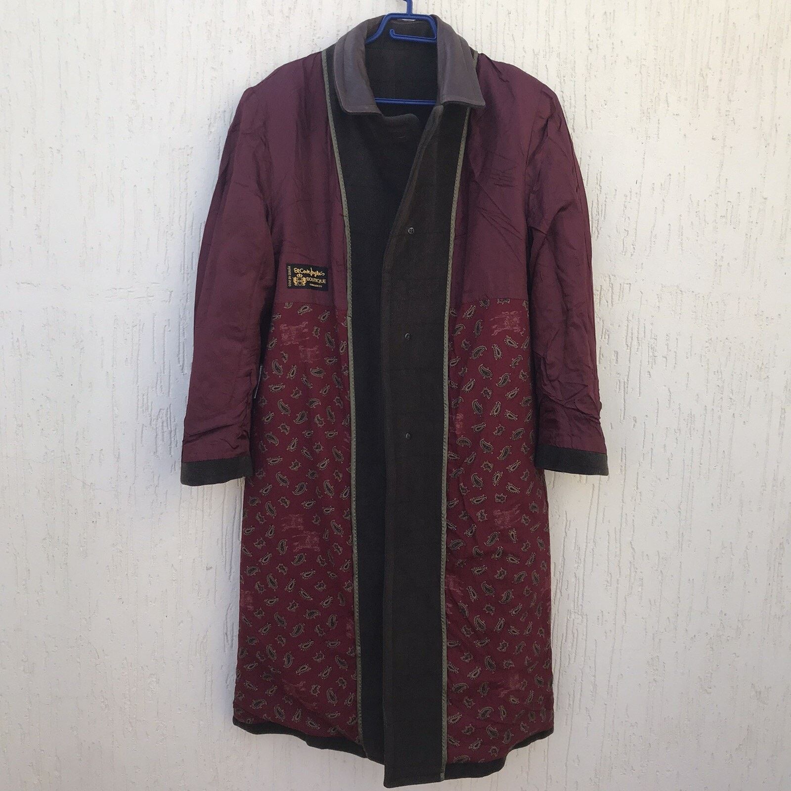 Burberry Vintage Burberry trench Coat VERGIN wool belted green olive Size US M / EU 48-50 / 2 - 6 Thumbnail