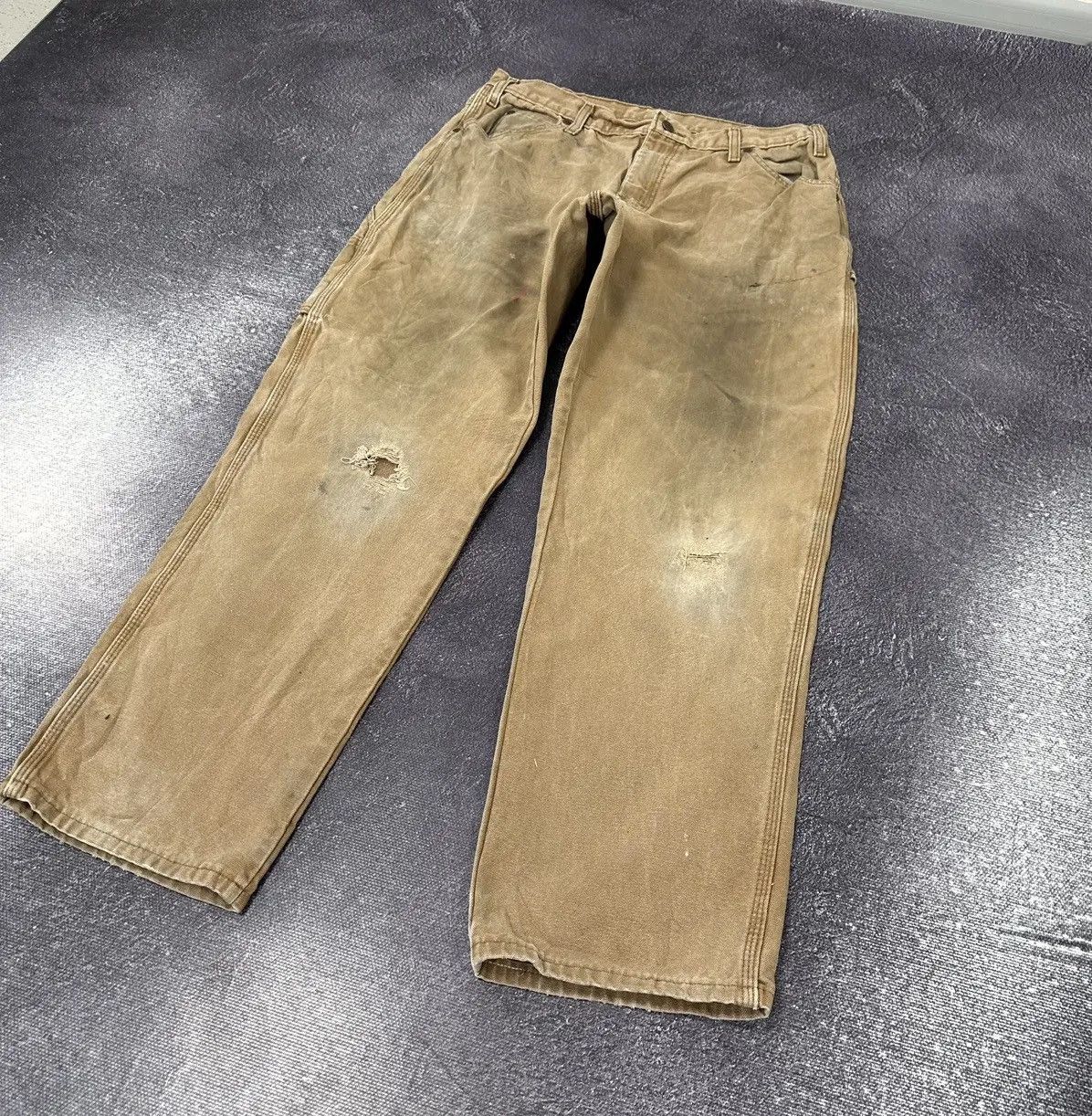 Dickies × Vintage Vintage Dickies Y2K American Hype Work Baggy Pants Size US 36 / EU 52 - 7 Thumbnail