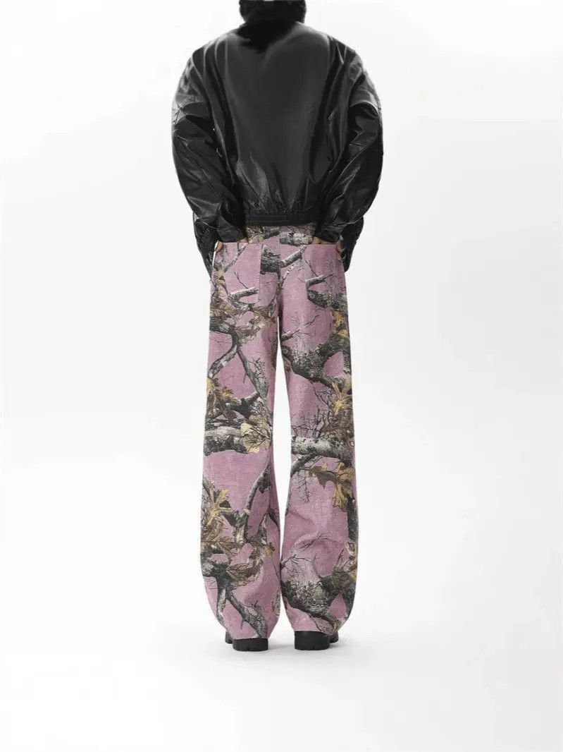 Japanese Brand Retro loose graffiti maple leaf jeans Size US 32 / EU 48 - 5 Thumbnail
