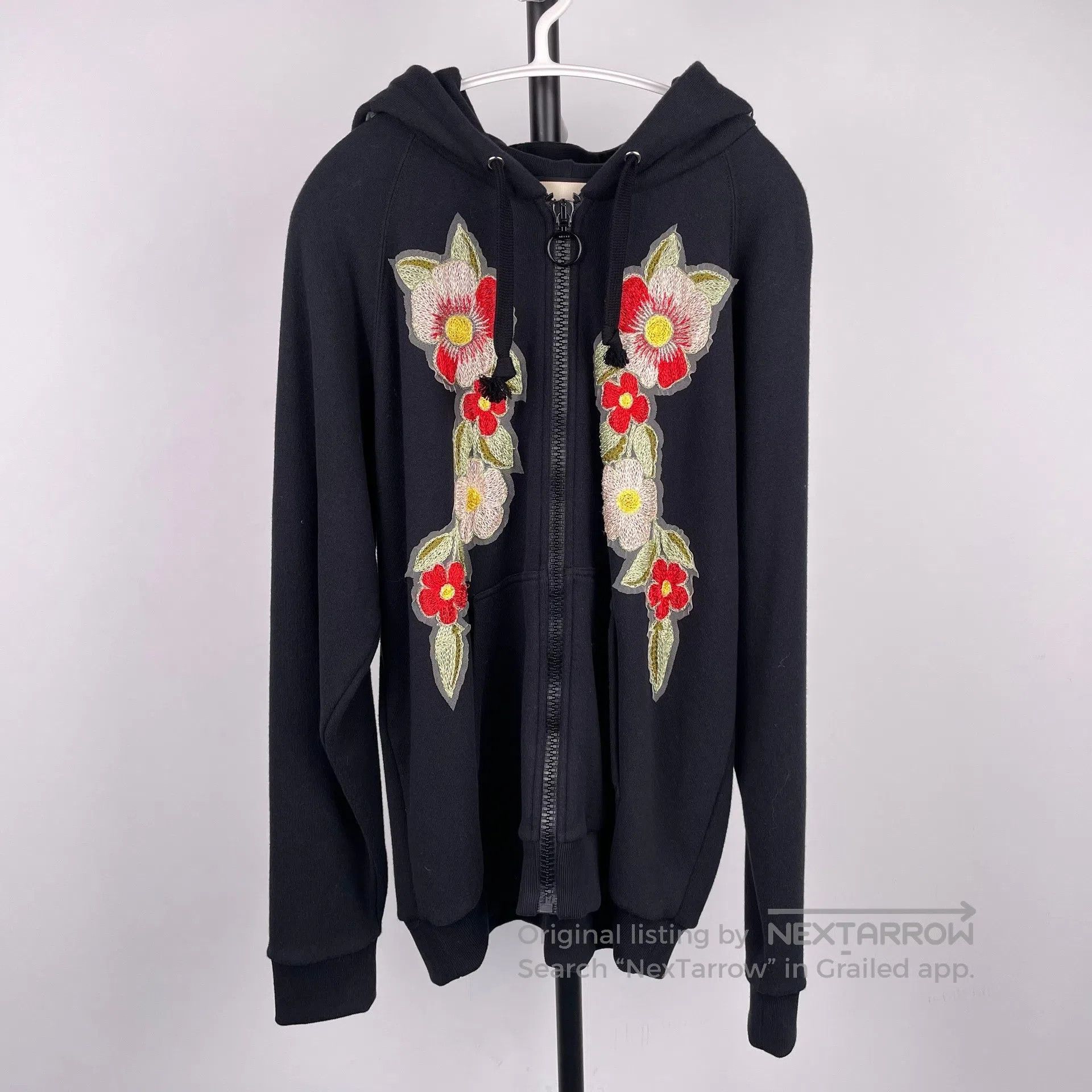 Gucci Gucci Detachable sleeve hooded sweatshirt side logo  display picture 1