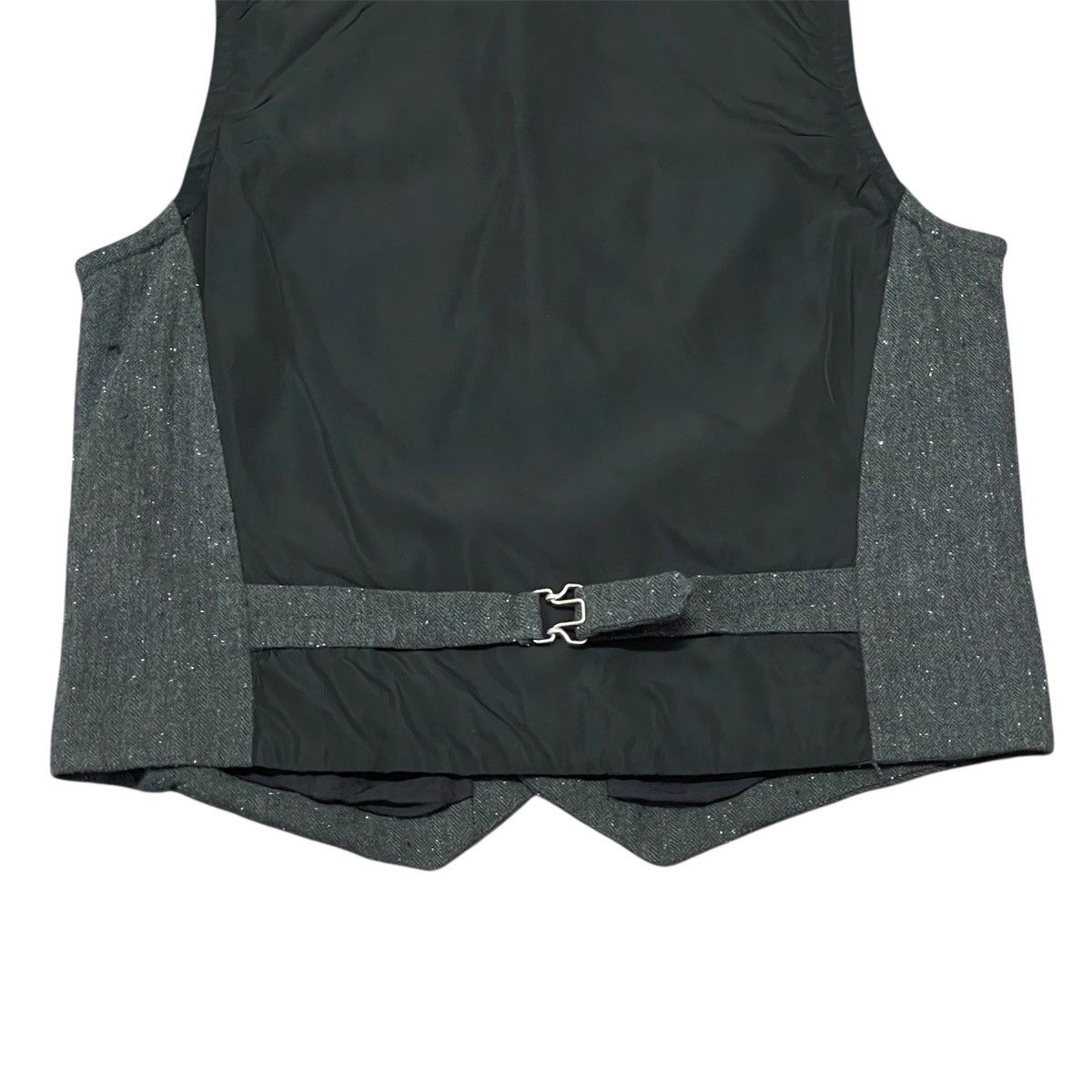 Diesel Vintage Diesel Wool Blend Buttoned Down Vest Size 42L - 17 Thumbnail