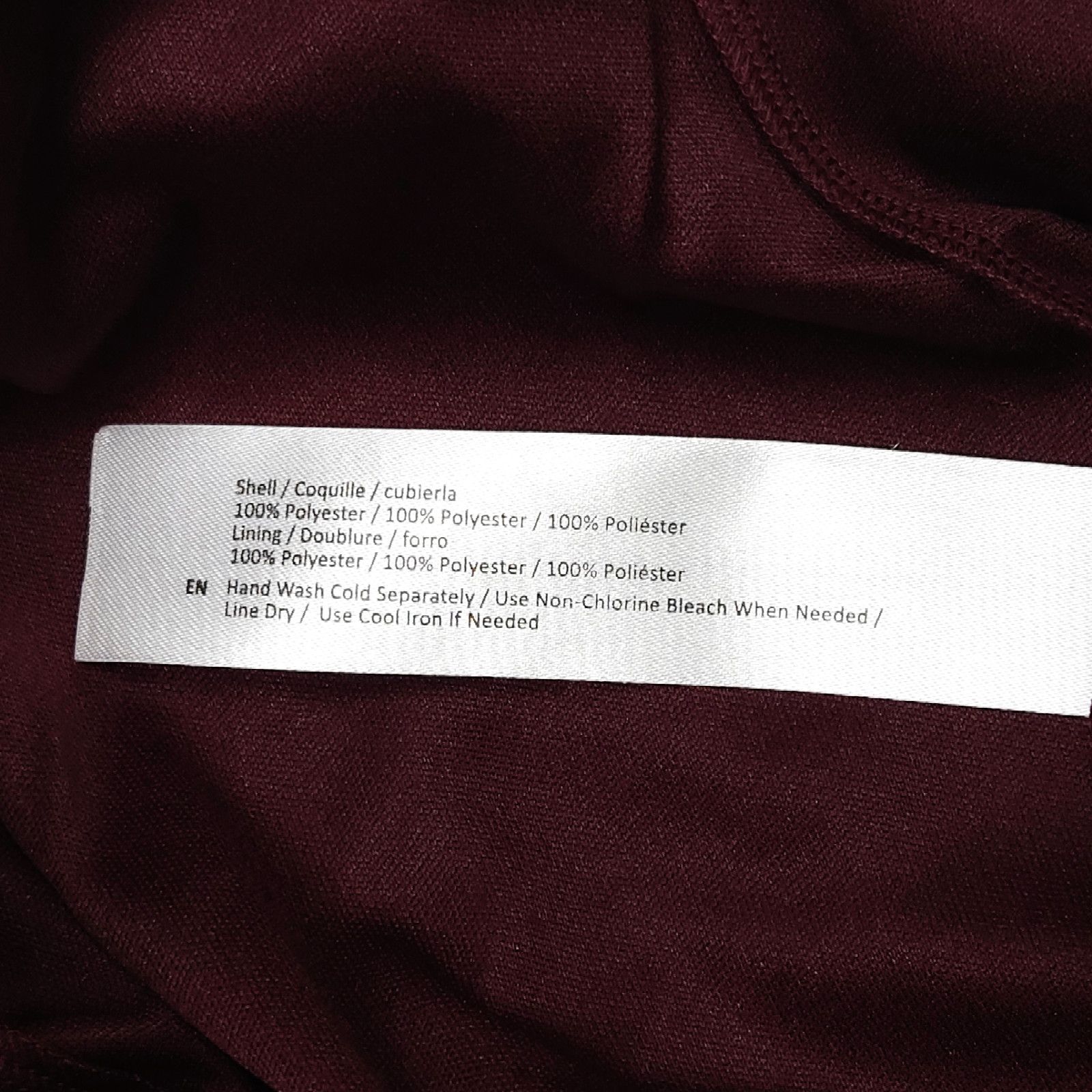 Other NWT B.O.G. Band of the Free Lila Midi Dress Sz. XS Merlot Size XS / US 0-2 / IT 36-38 - 5 Thumbnail